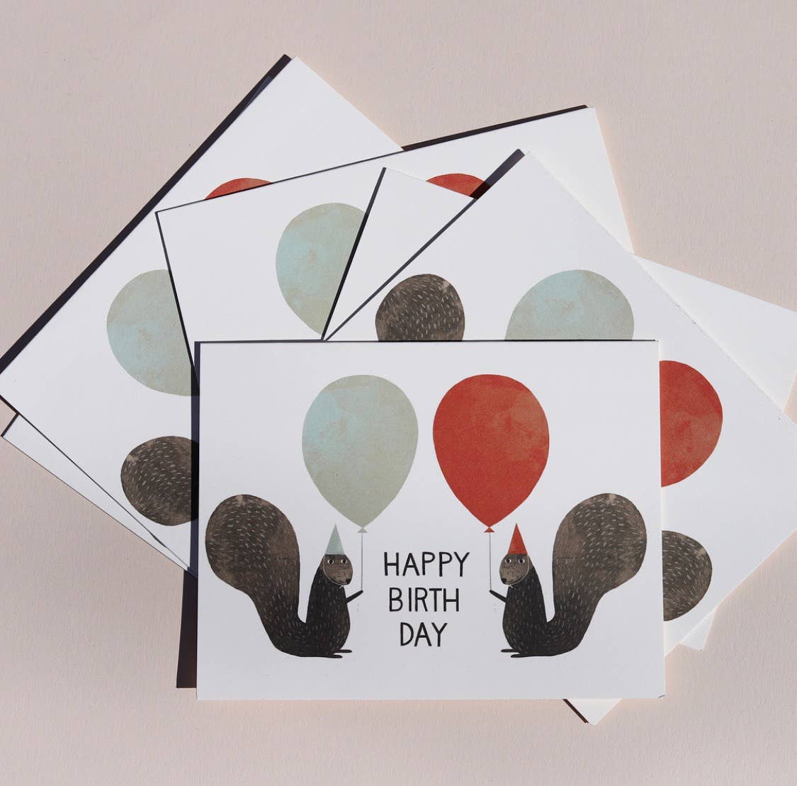 Party Squirrels Birthday Card
