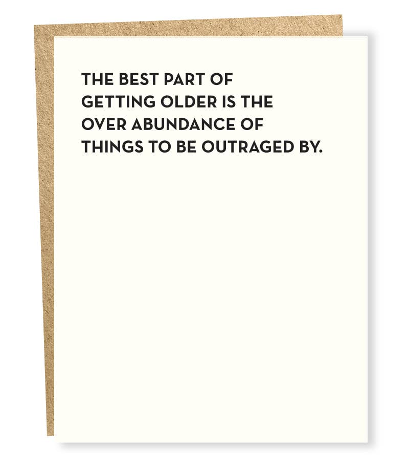 Sapling Press - #1301: Outrage Card