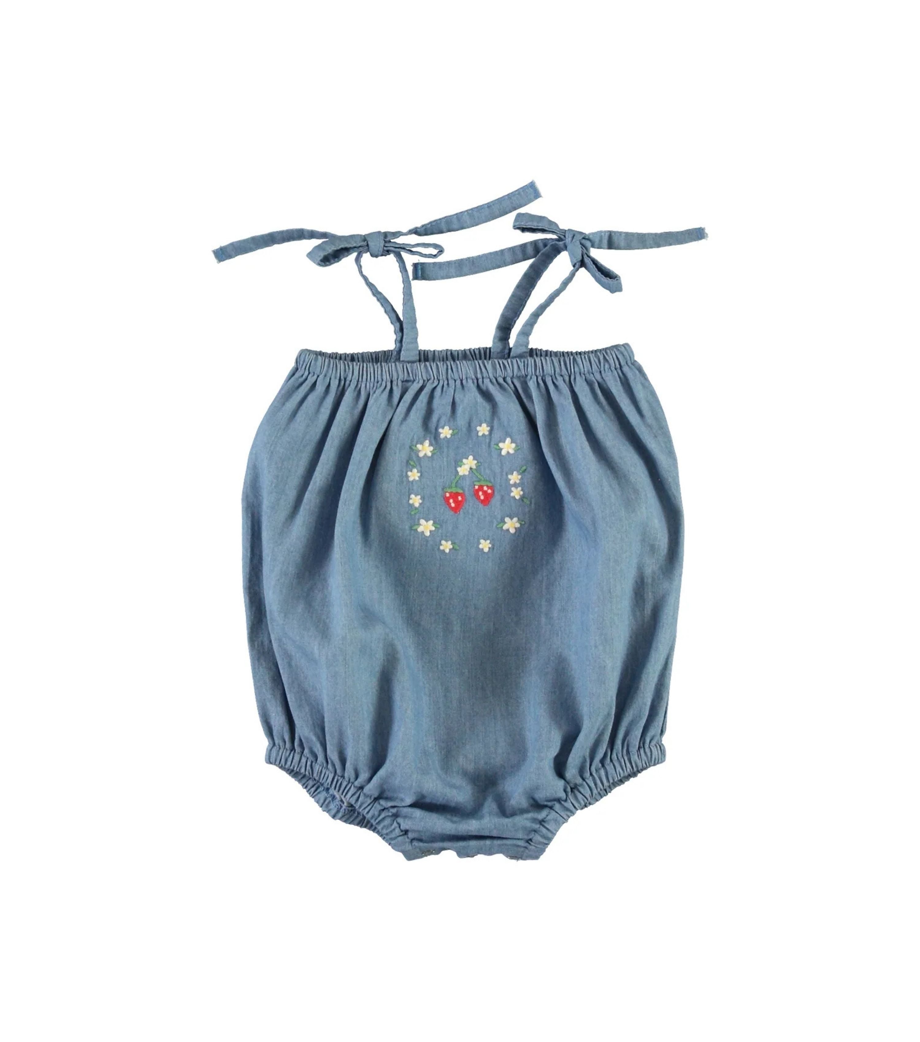 Lana Romper - Denim