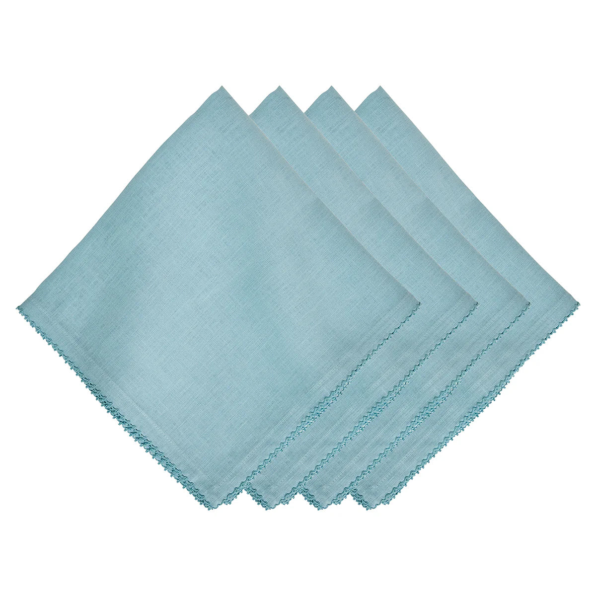 Berry Scallop Napkin Set/4