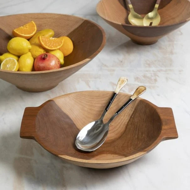 Reid Horn Stainless Serving Set