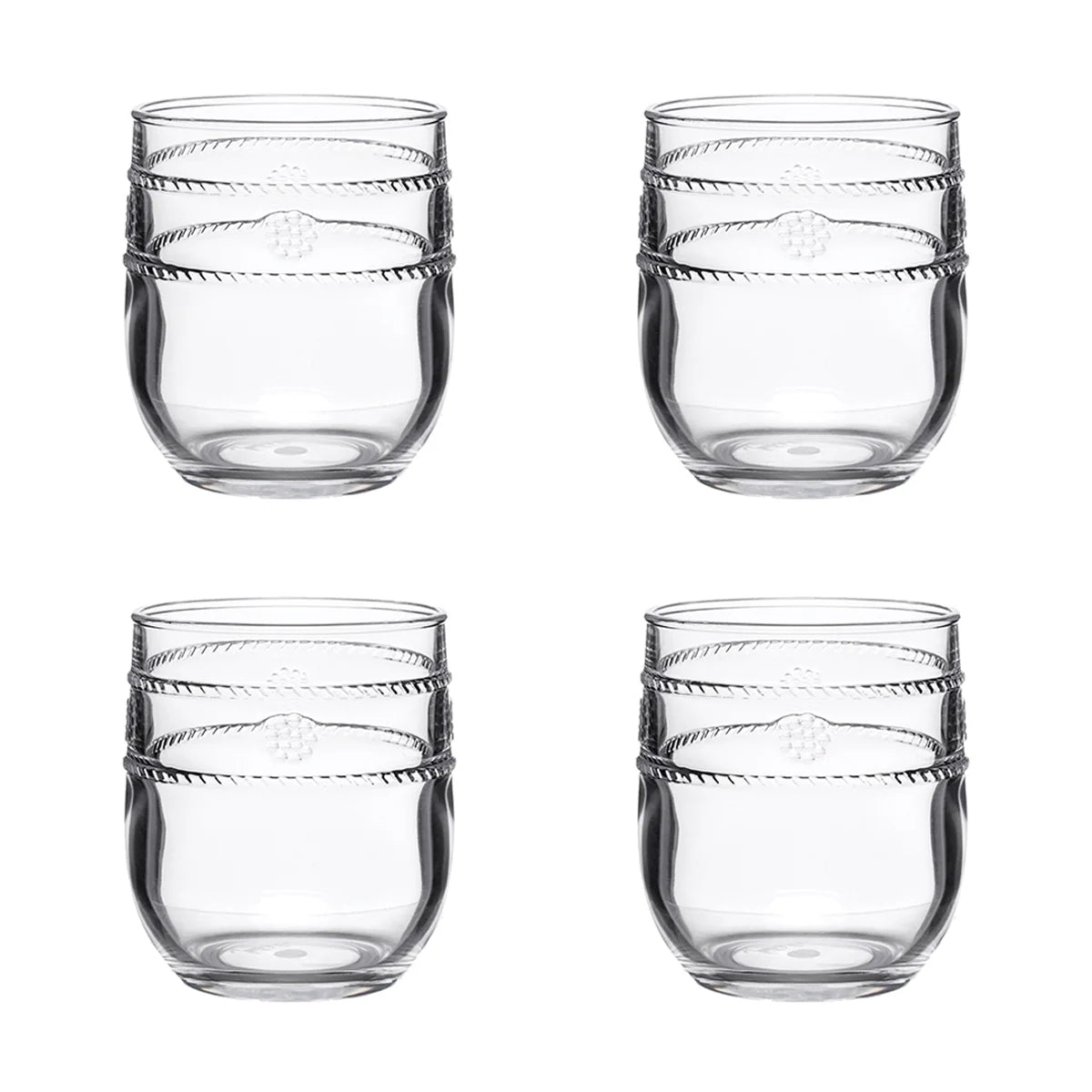 Isabella Acrylic Small Tumbler Set/4