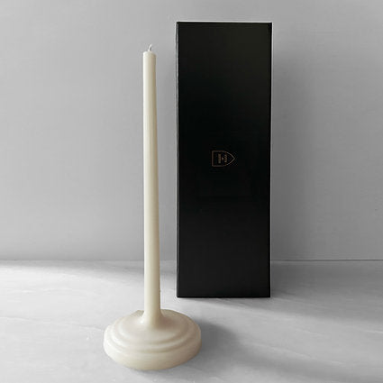 Bubble Taper Candle - Heirloom + Argan