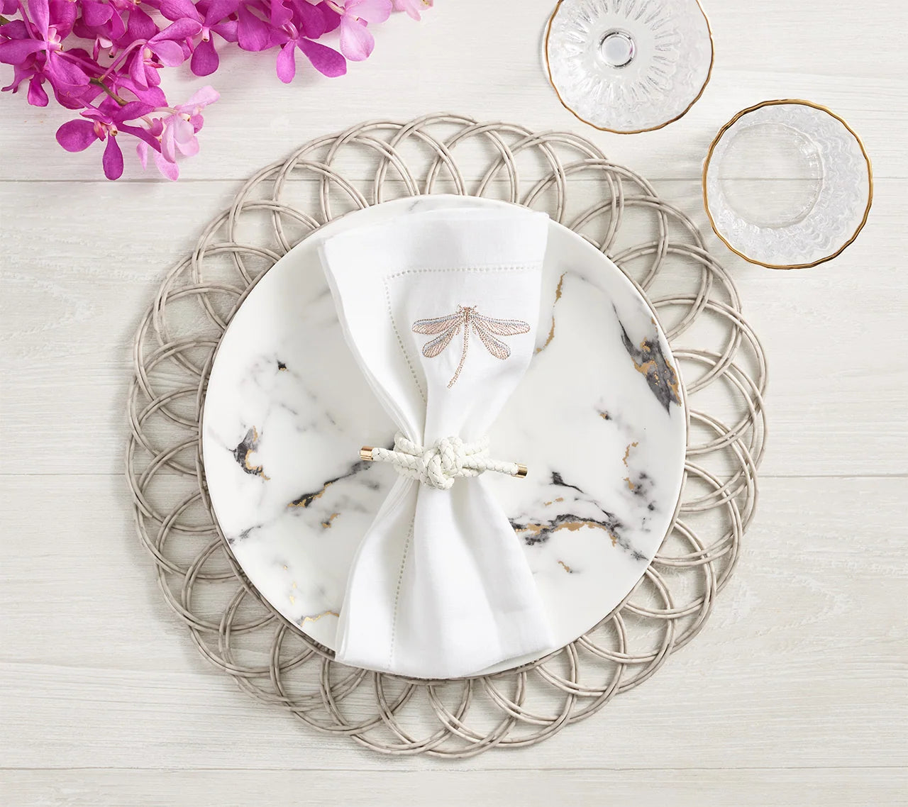 Alfresco Placemat Set/4 - Gray