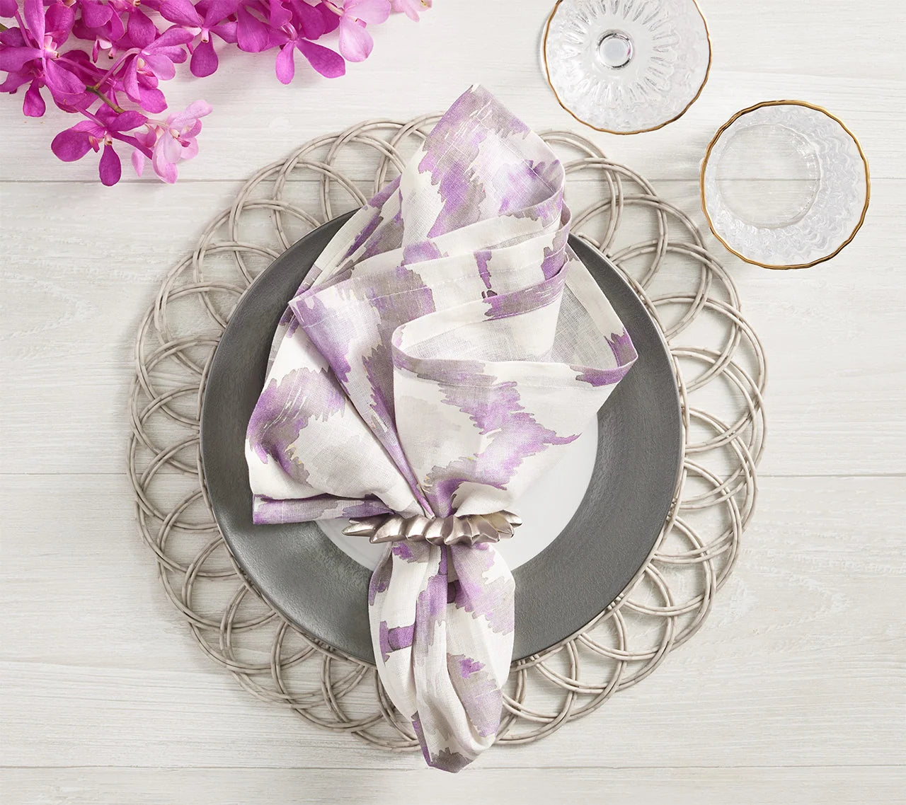Alfresco Placemat Set/4 - Gray