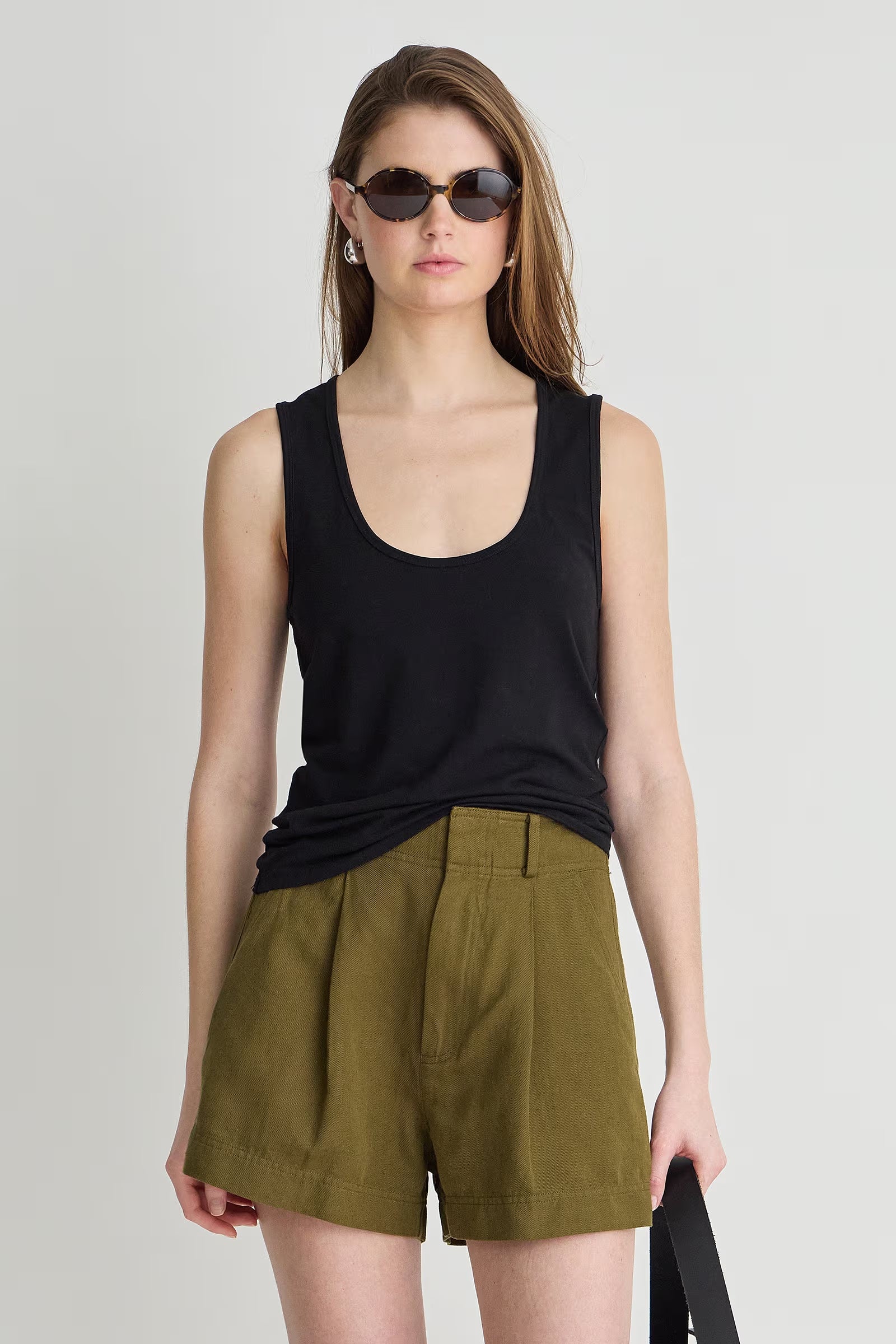 Uri Low-Cut Tank - Black