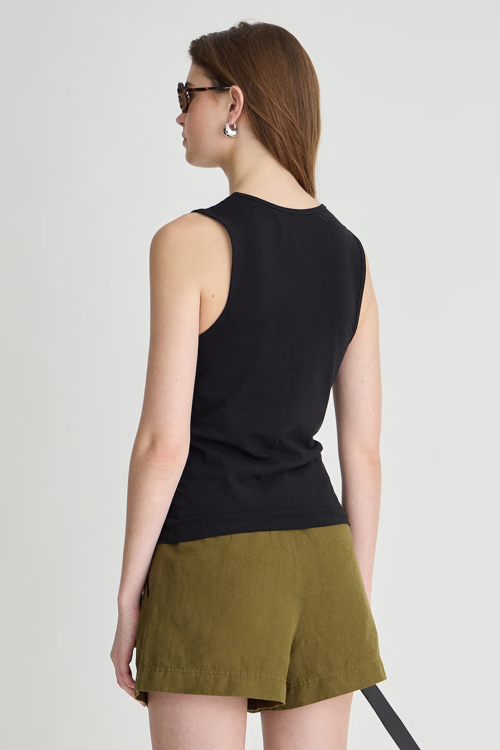 Uri Low-Cut Tank - Black