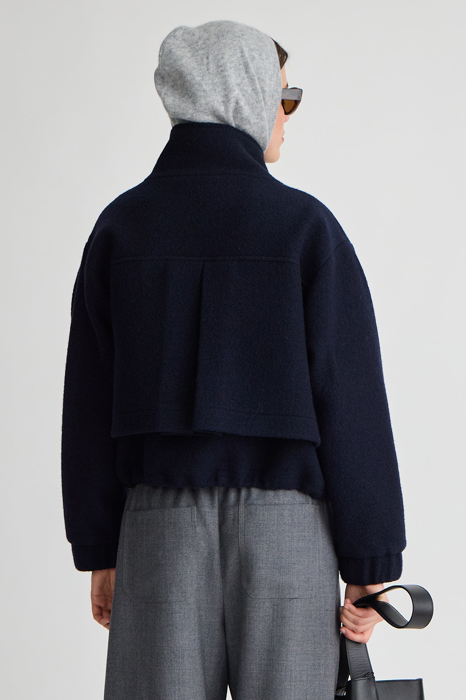 SELVA CROPPED BOMBER