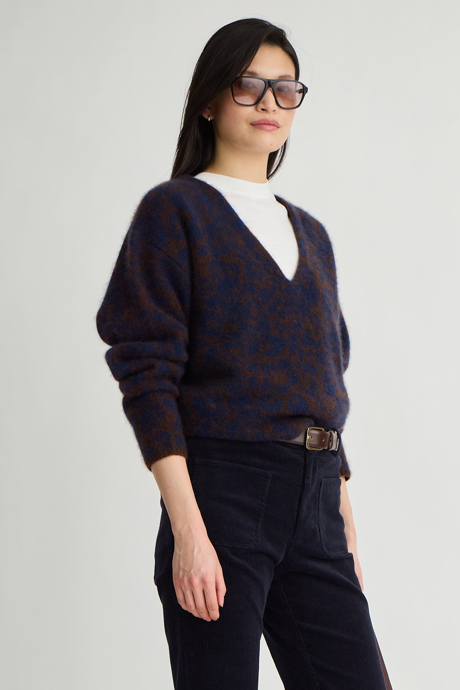 SOFTEST SILK CASHMERE V-NECK
