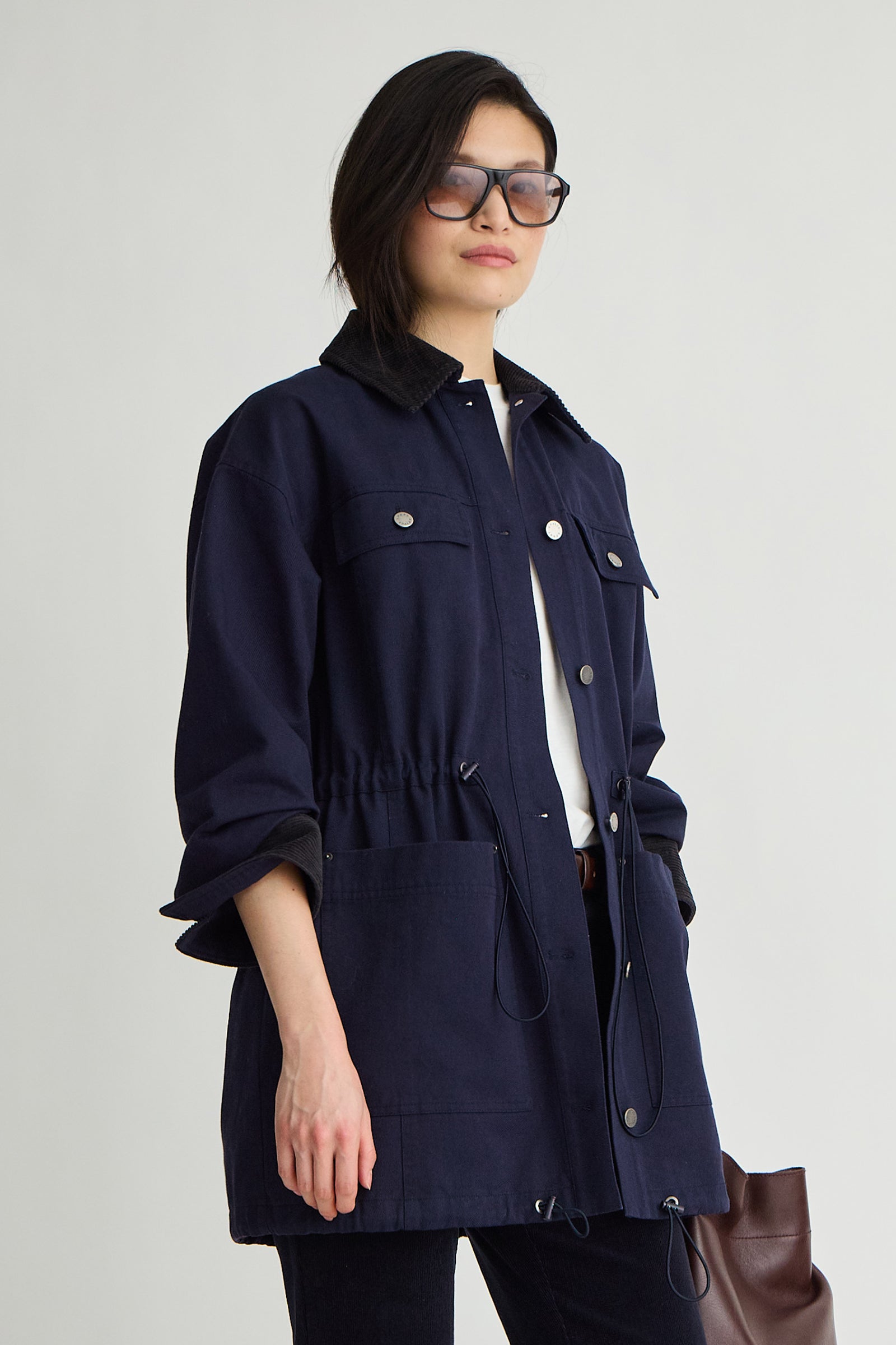 BARN CHORE JACKET WITH DRAWSTRING