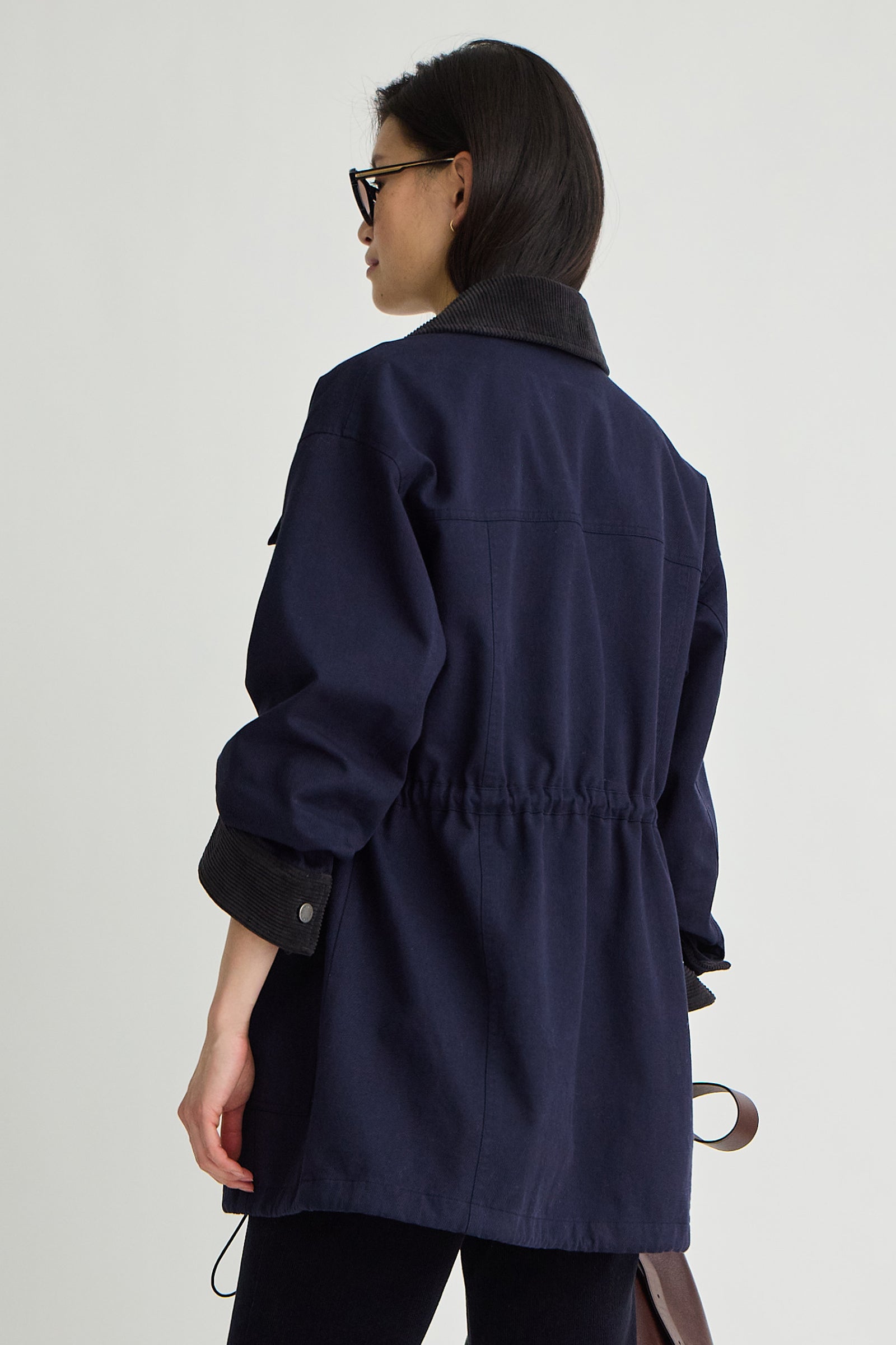 BARN CHORE JACKET WITH DRAWSTRING