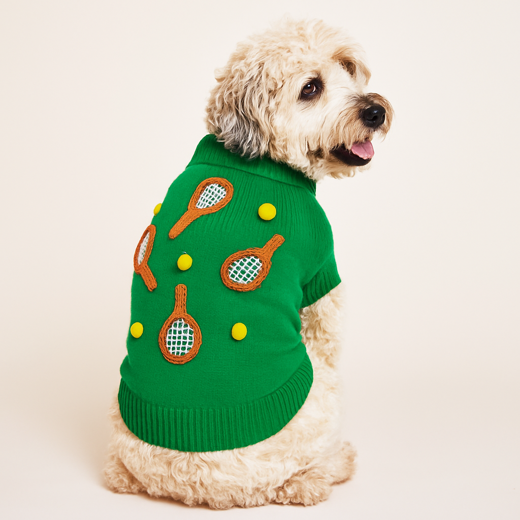 Found My Animal - Found My Animal Tennis Sweater: Large
