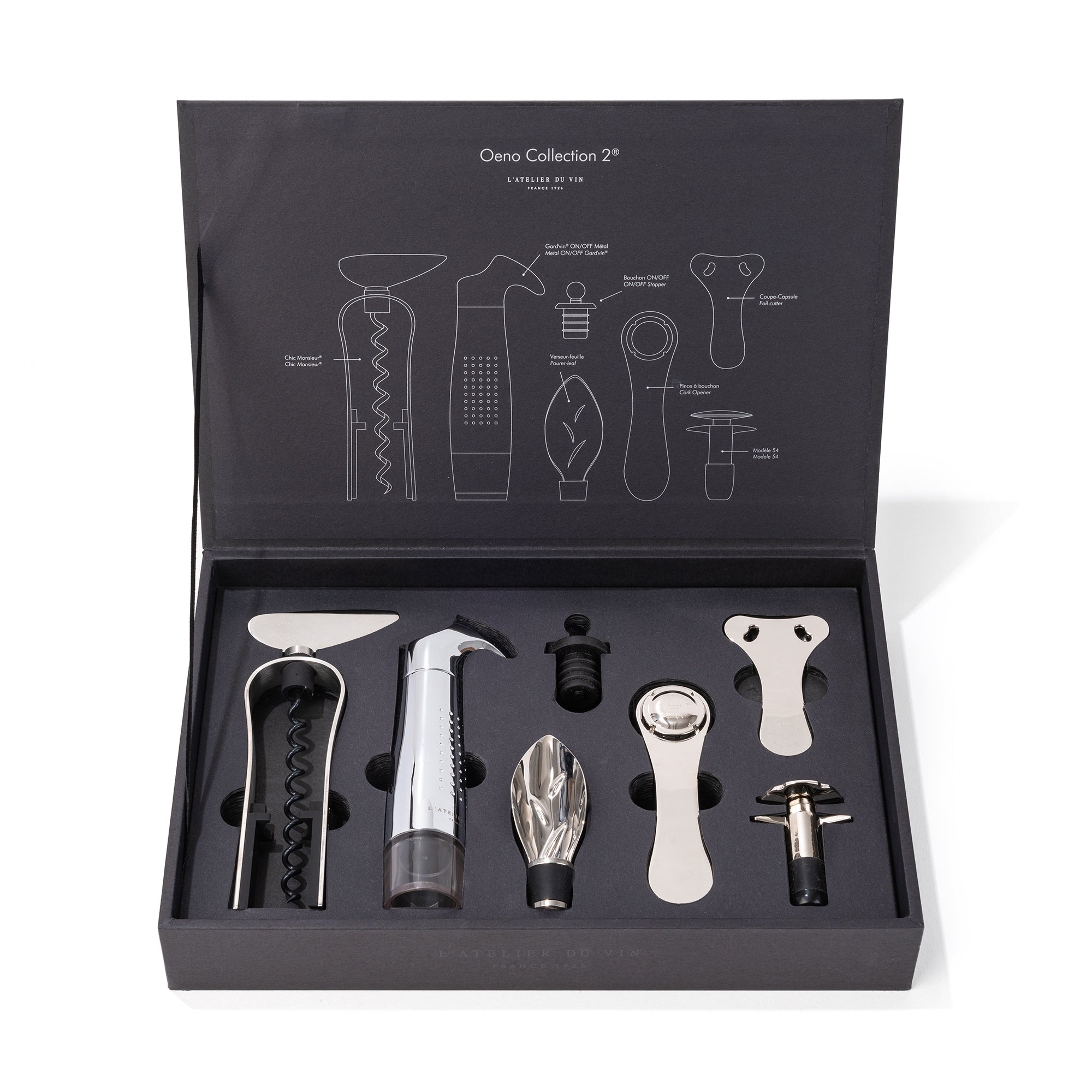 Oeno Collection 2 Wine Tools Box Set