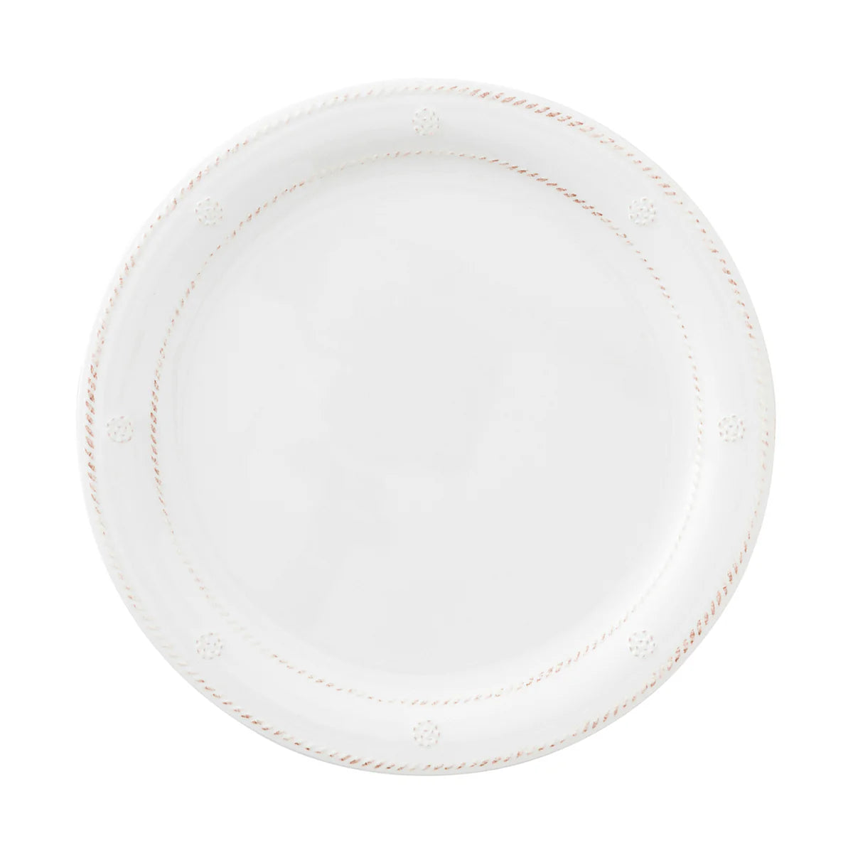 Berry & Thread Melamine Dinner Plate Set/4 - Whitewash