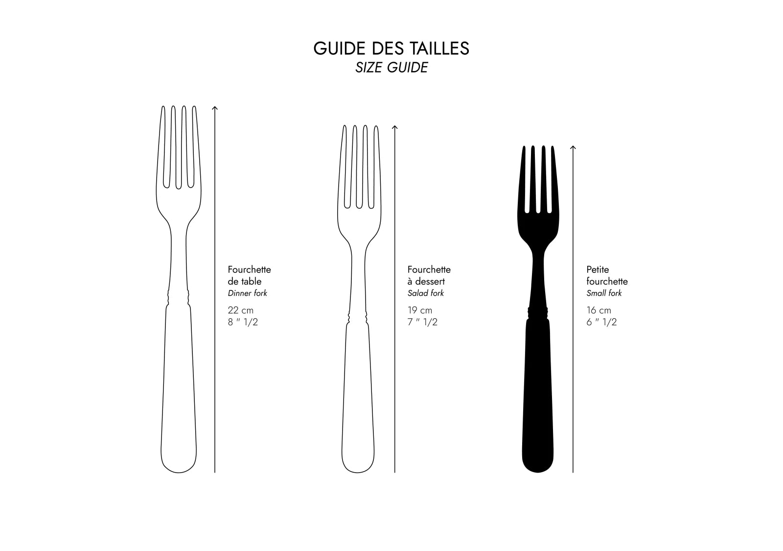 Bistrot Teak Small fork - Teak