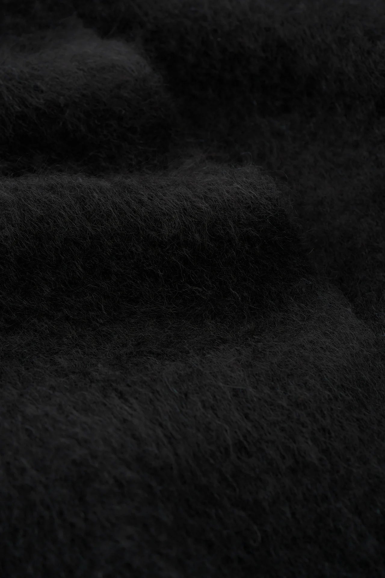 Brushed Cardigan - Black