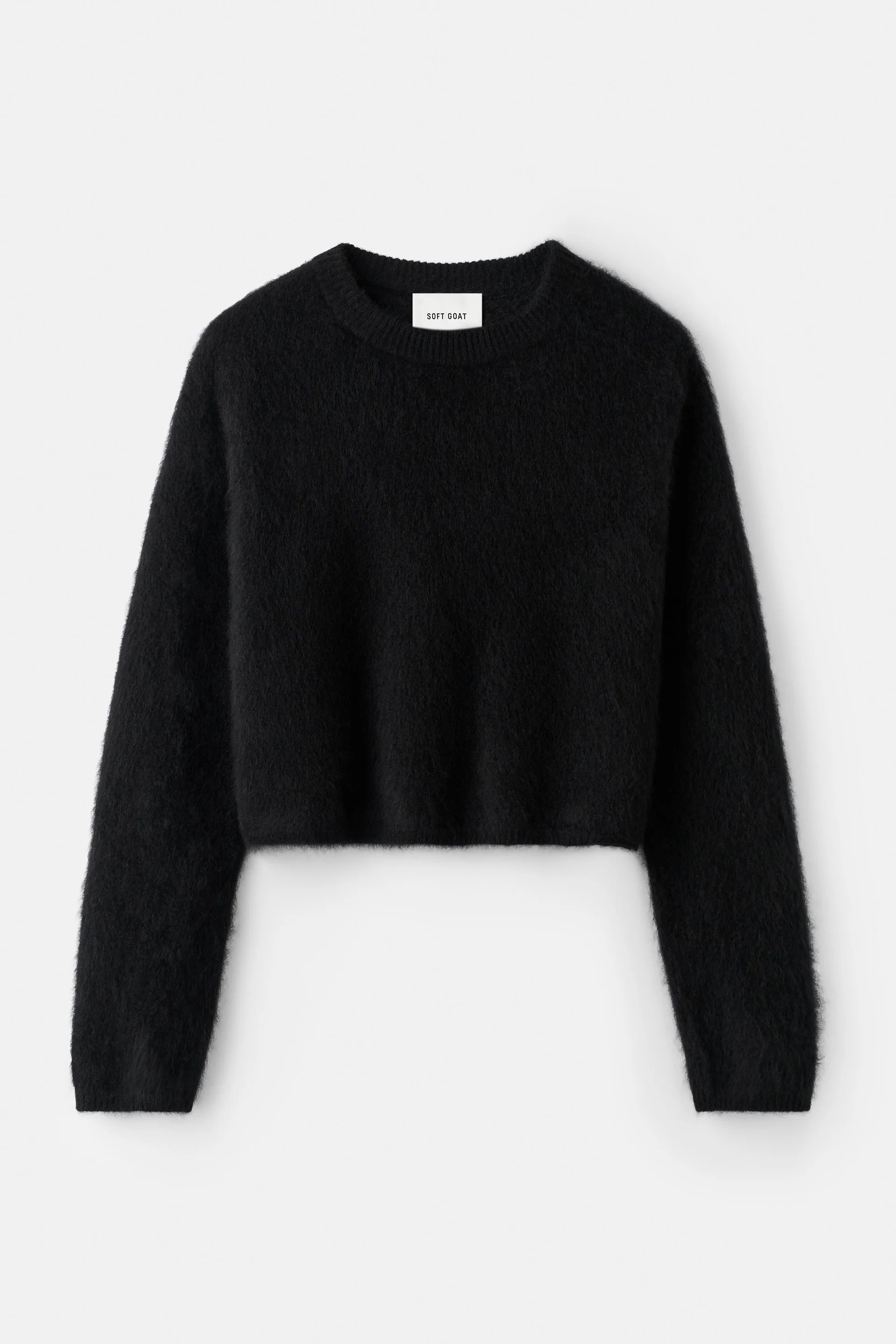 Brushed Crewneck - Black