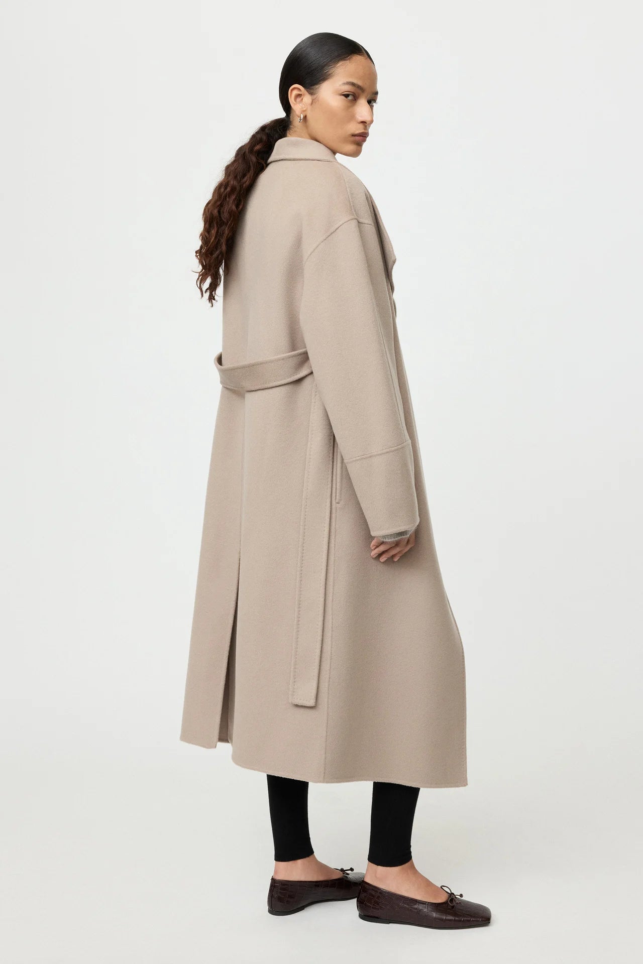 Long Coat - Dark Sand