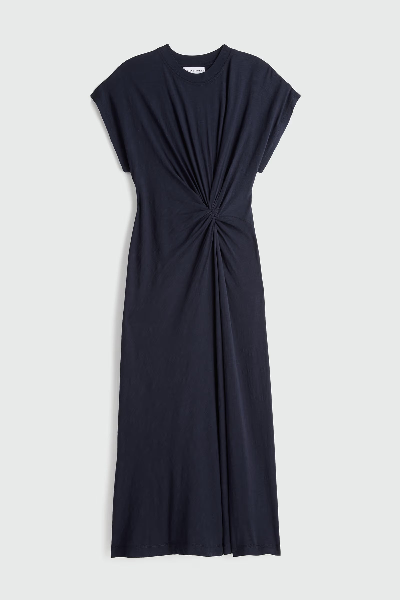 Volta Twist Dress - Navy