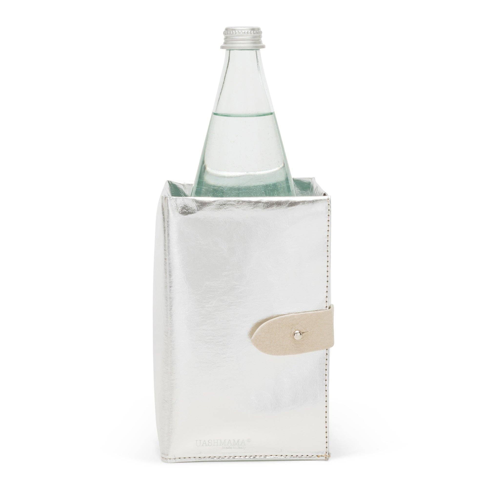 Uashmama - ICE-CUBE BEVERAGE CHILLER: Silver