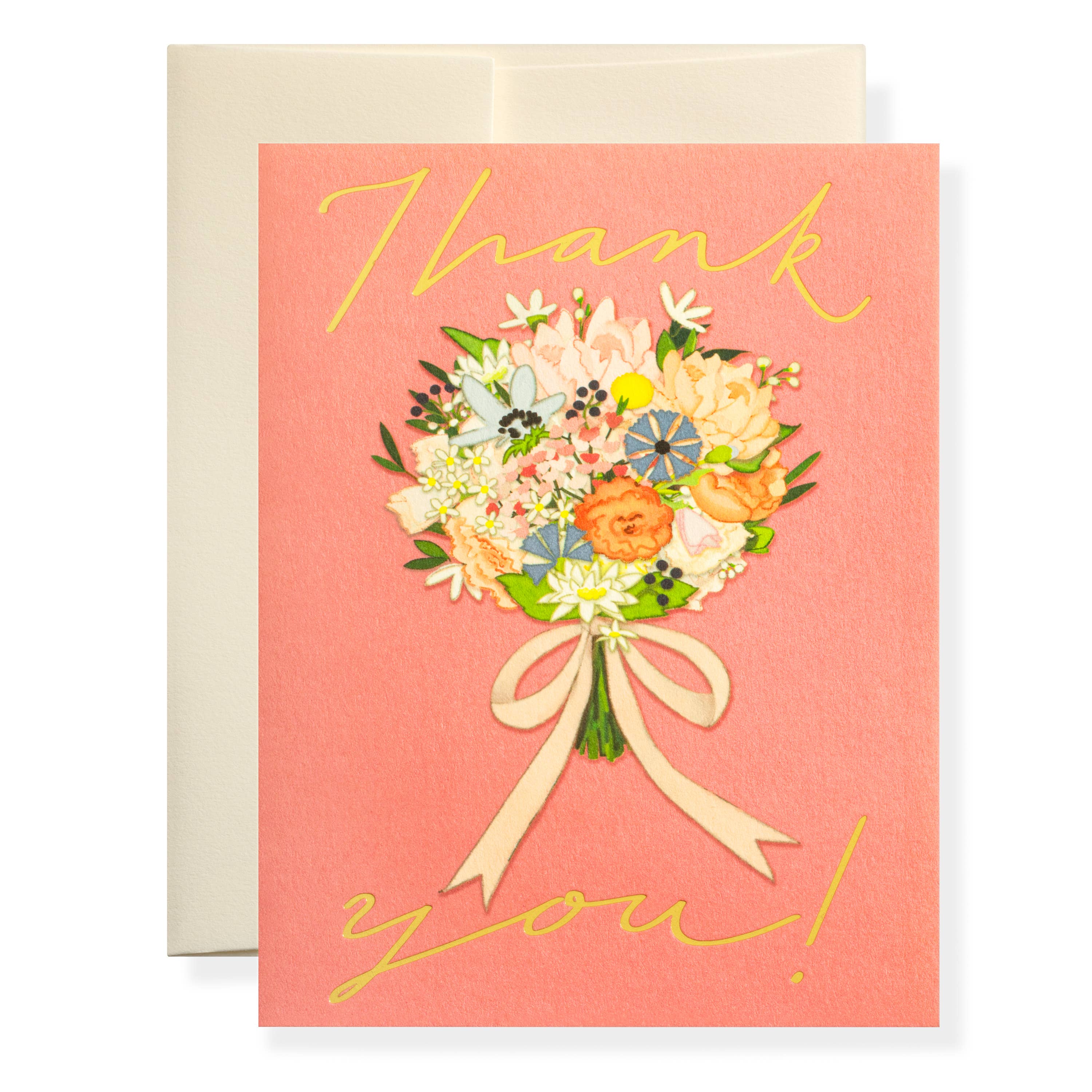 Thank You Bouquet Card