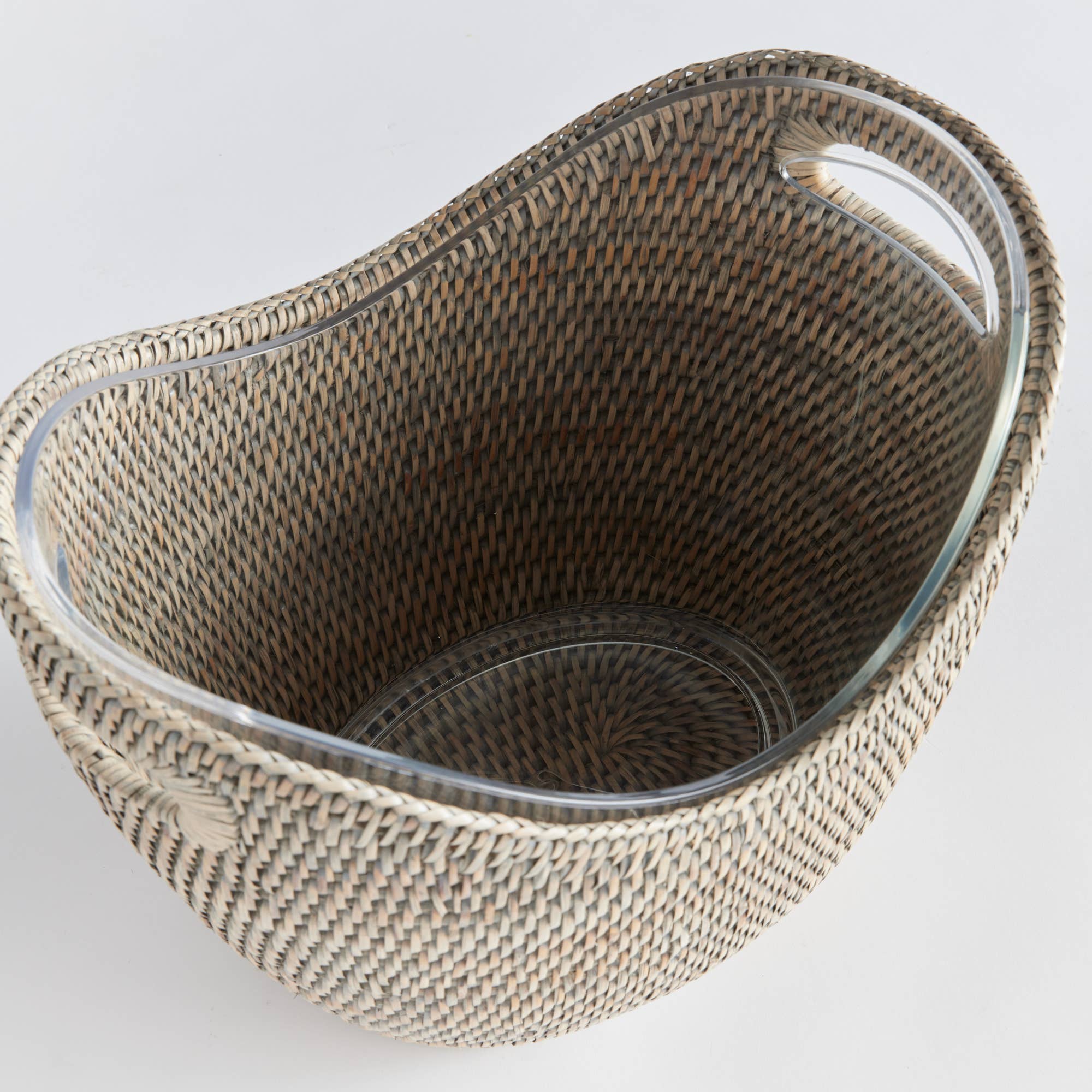 Napa Home & Garden - Burma Rattan Beverage Tub Large - Graywash