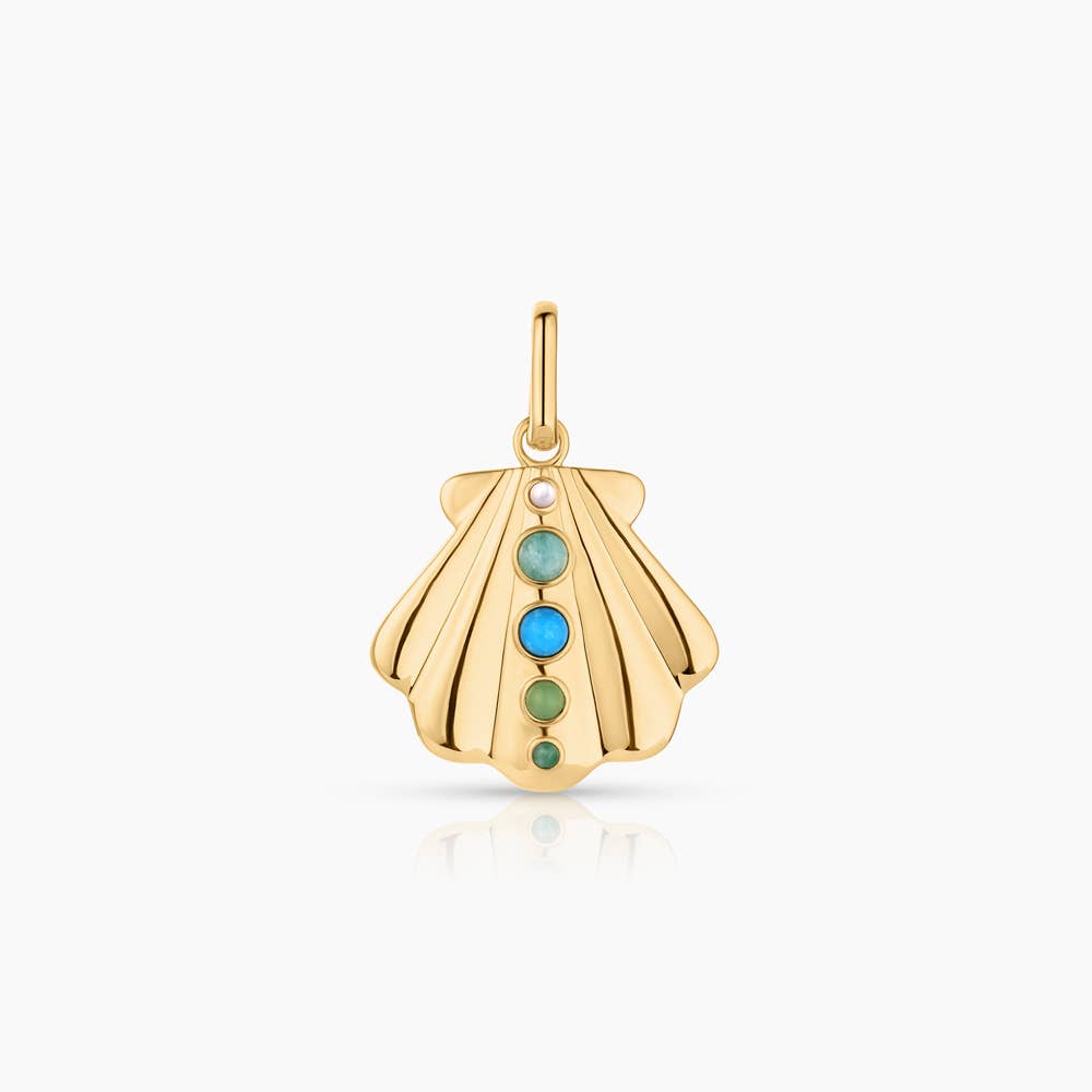 Maris Shell Clip Charm