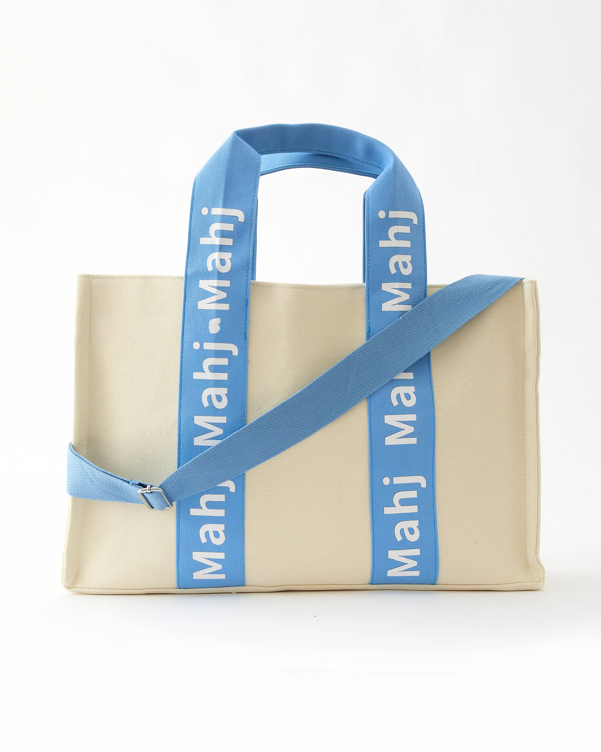 Light Blue Mahj It All Tote
