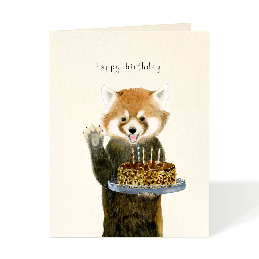 Felix Doolittle - Birthday Panda - Birthday Greeting Cards