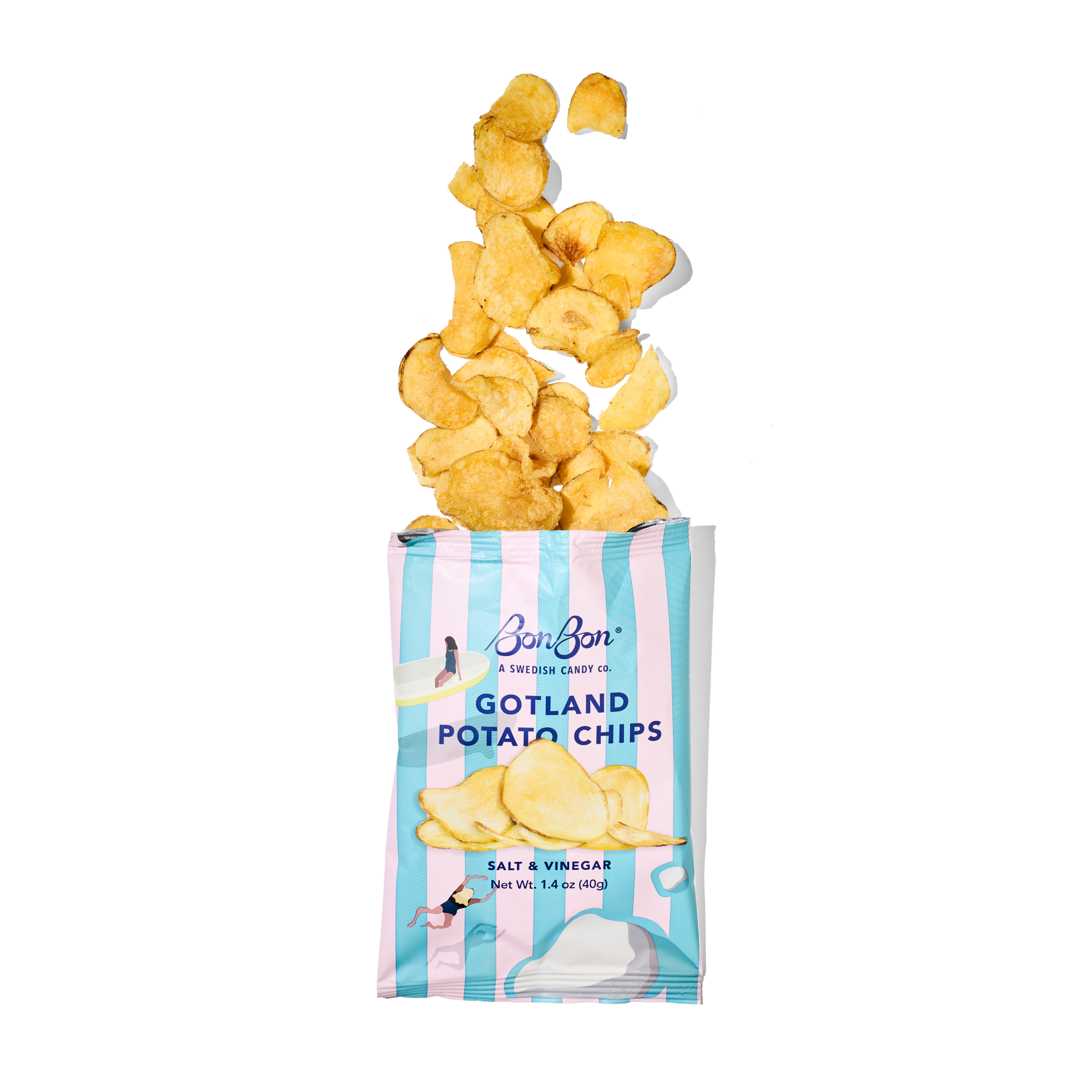 BonBon - A Swedish Candy Co - BonBon's Salt and Vinegar Potato Chips