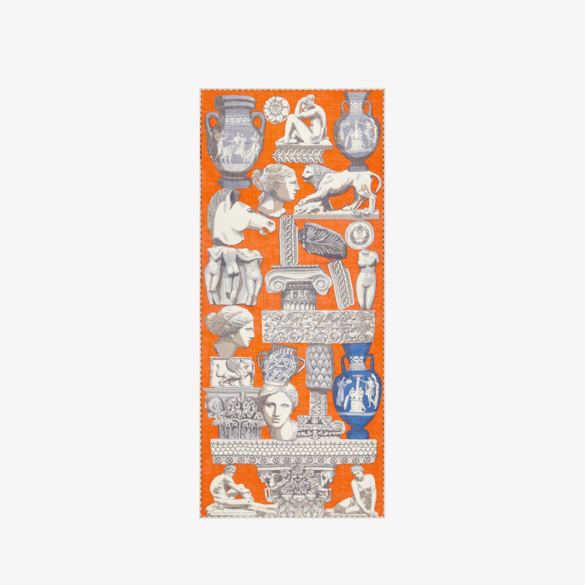 Archives Scarf - Orange