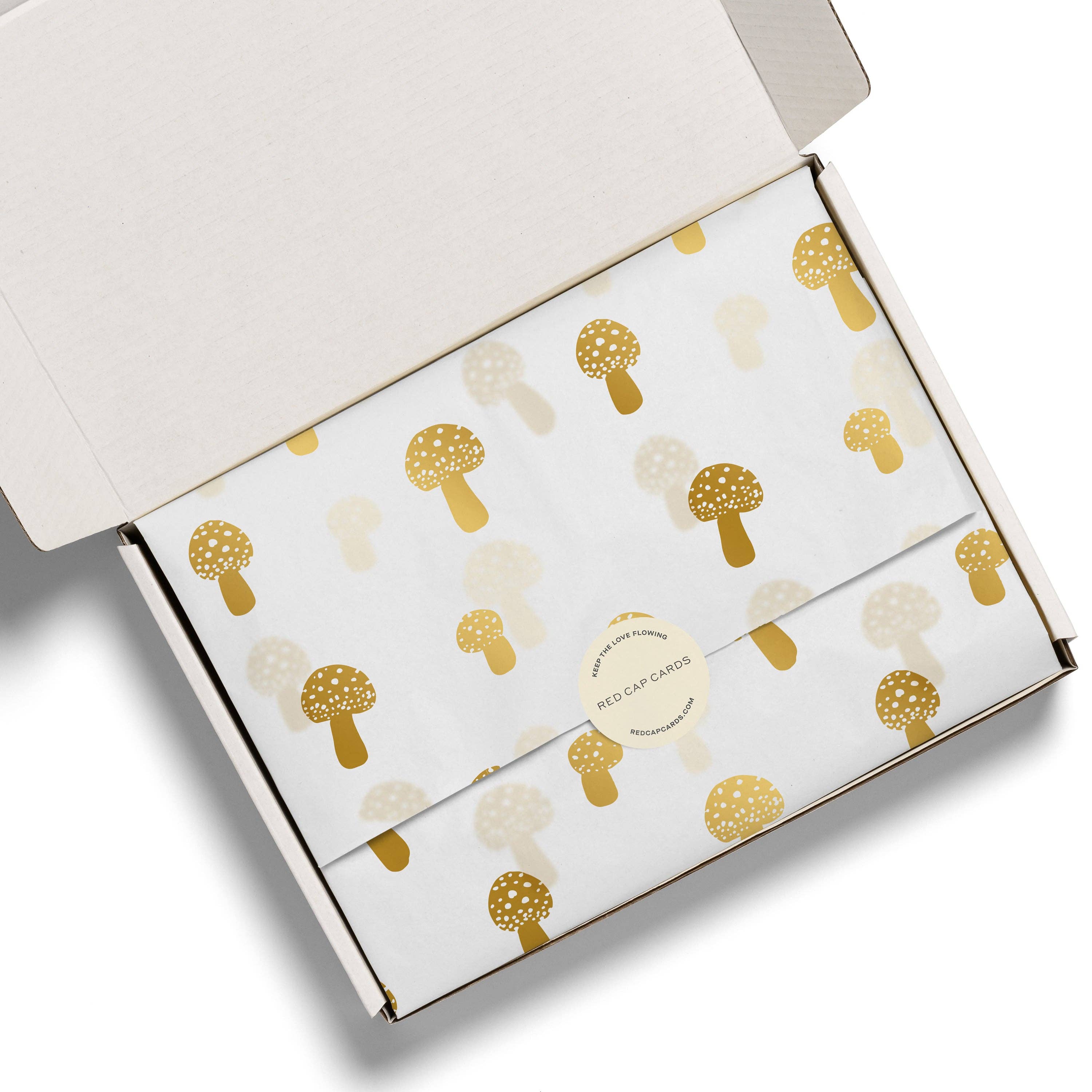 Tissue Paper - Tiny Mushrooms