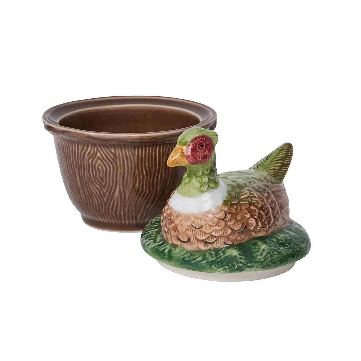 Forest Walk Pheasant Bowl with Lid