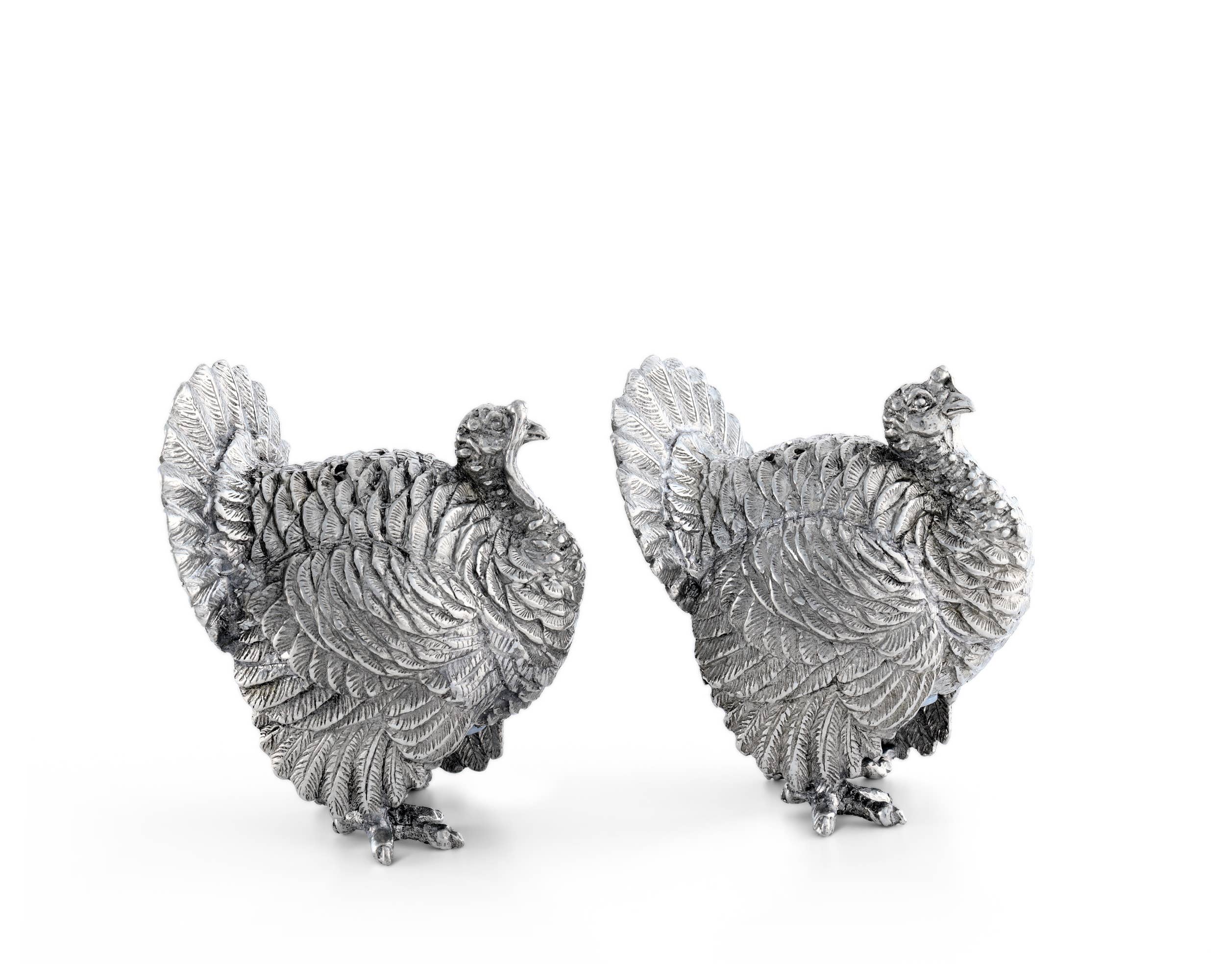 Pewter Salt & Pepper Set - Turkey