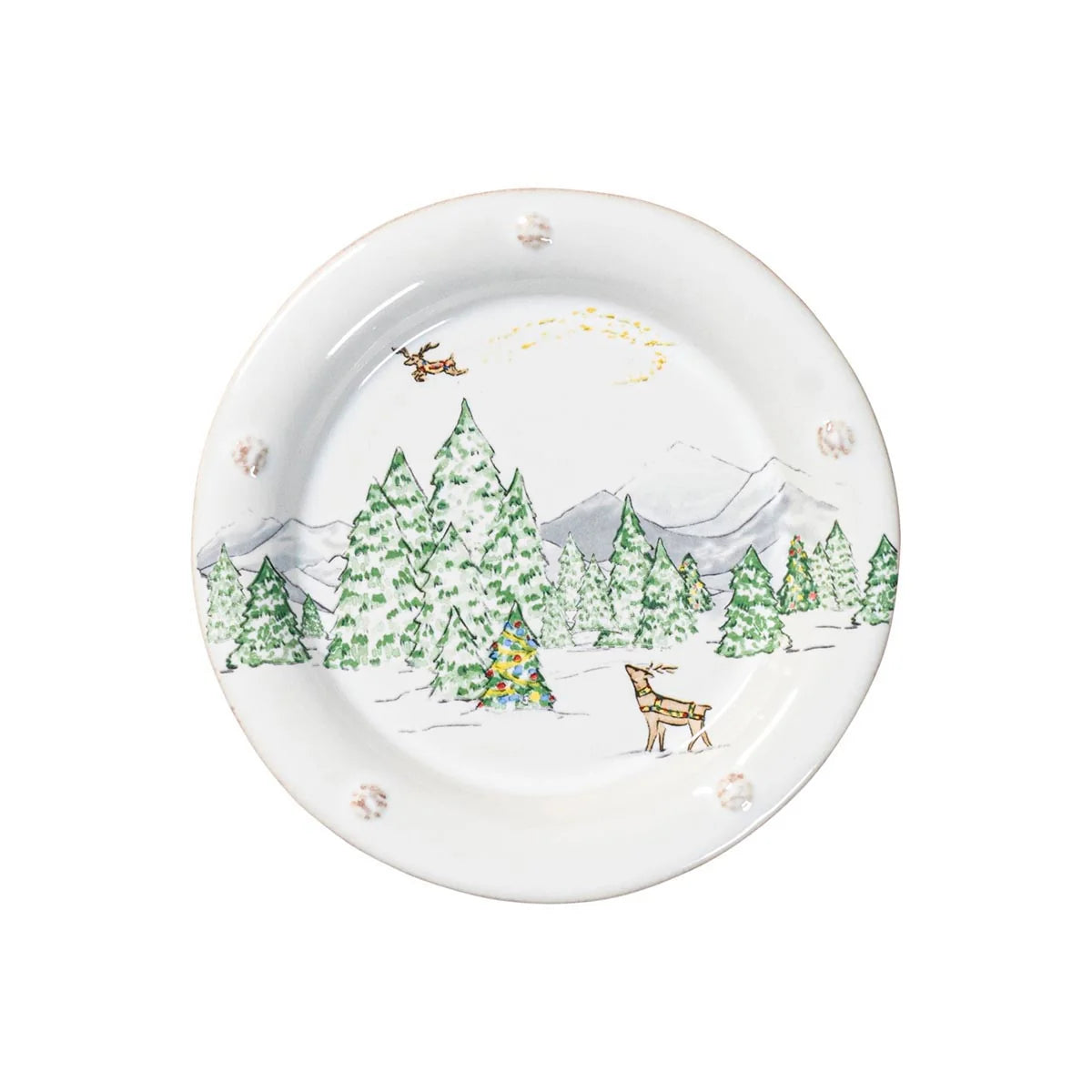 Berry & Thread North Pole Side/Cocktail Plate Set of 4