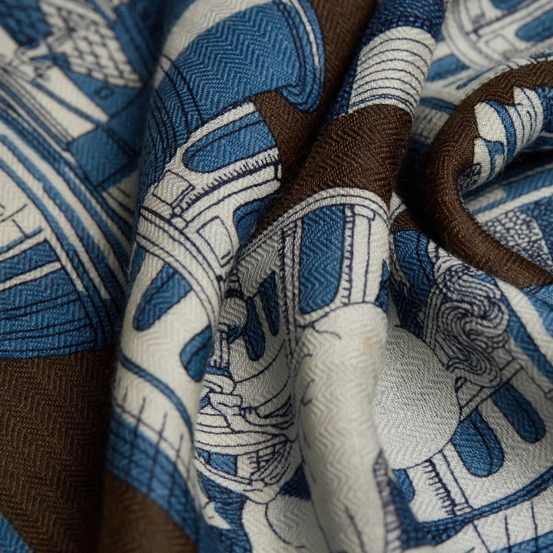 Scarf 55 - Rome - Khaki