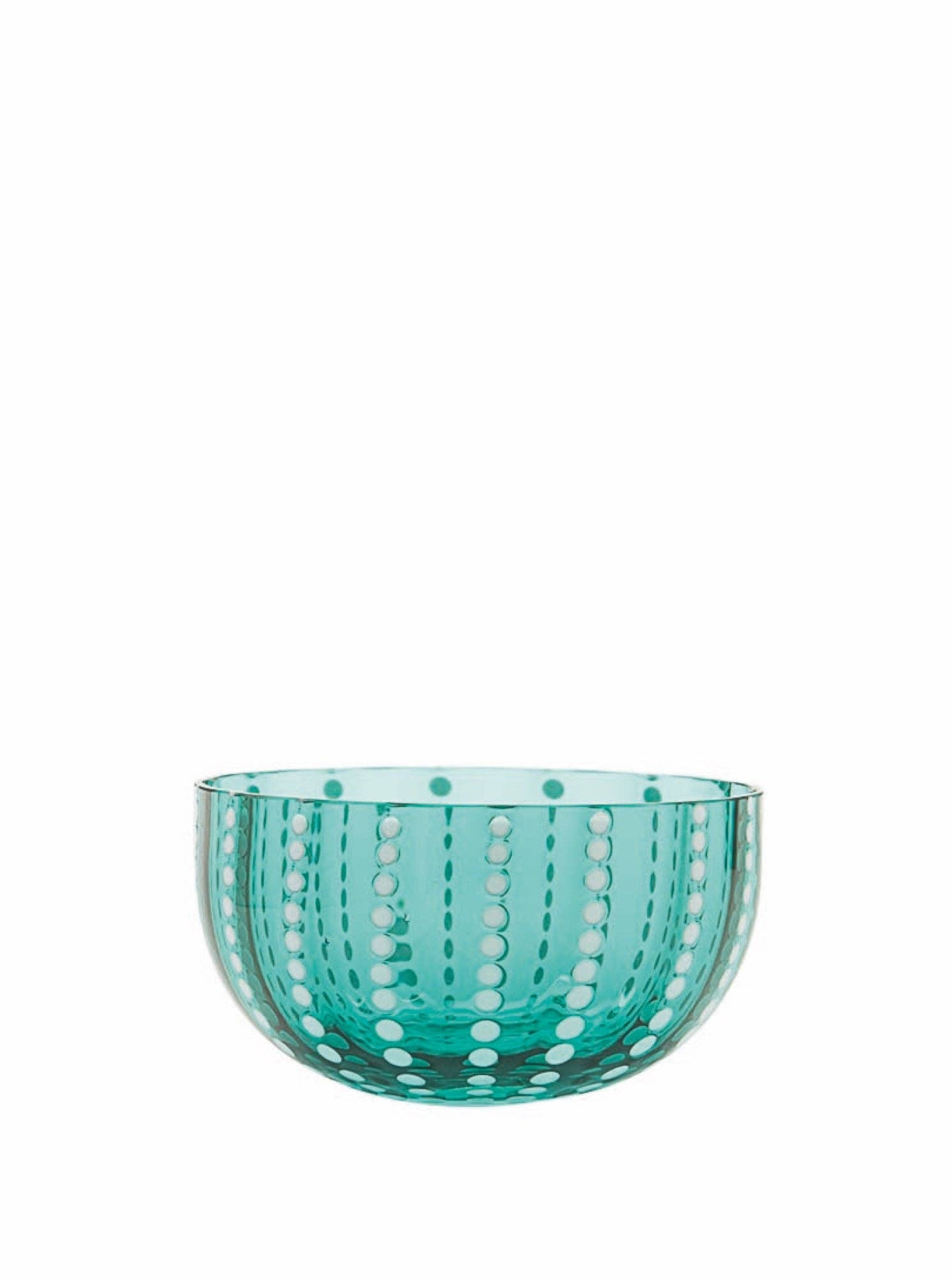Zafferano America - Perle Small Bowl: Aquamarine