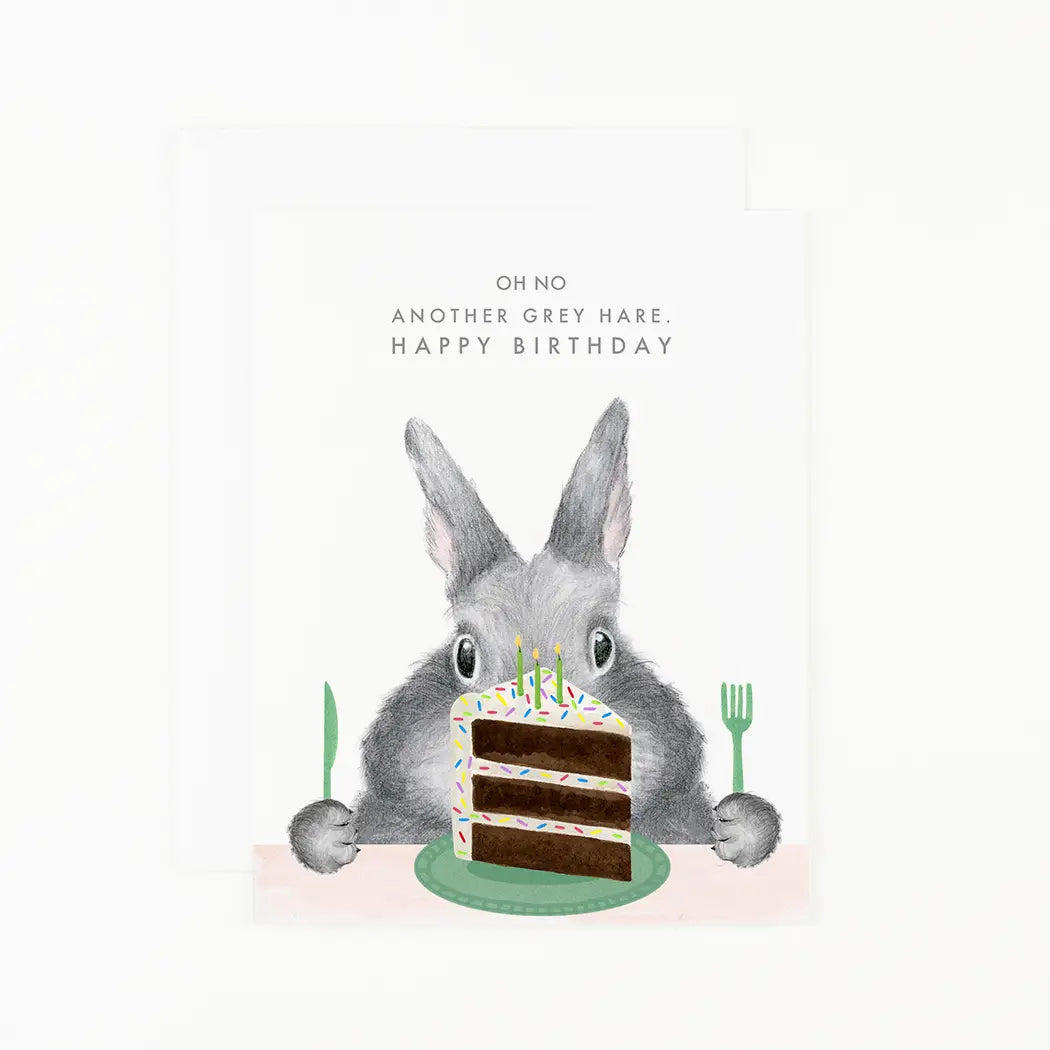 Another Grey Hare Card