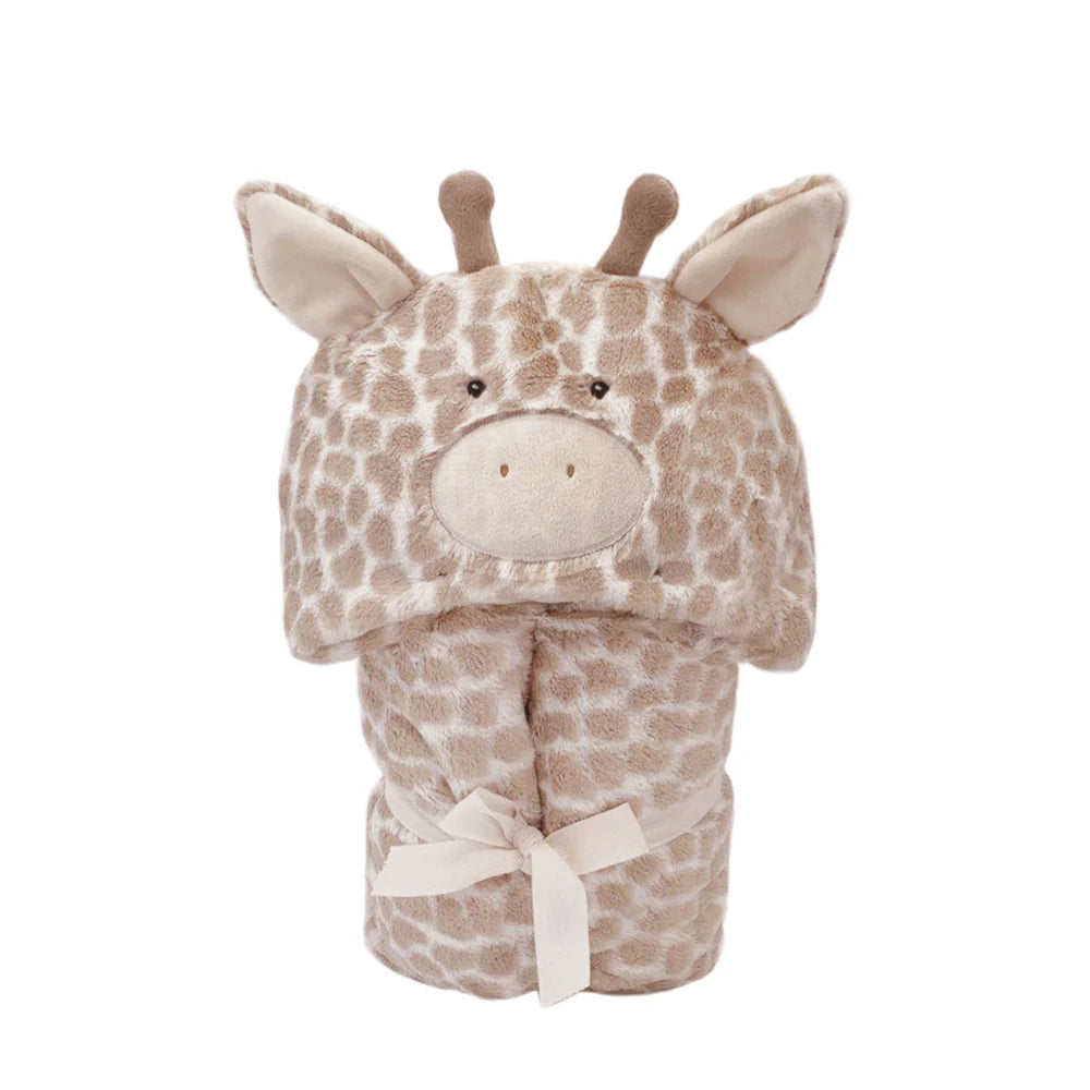 'Gentry' Plush Giraffe Hooded Blanket