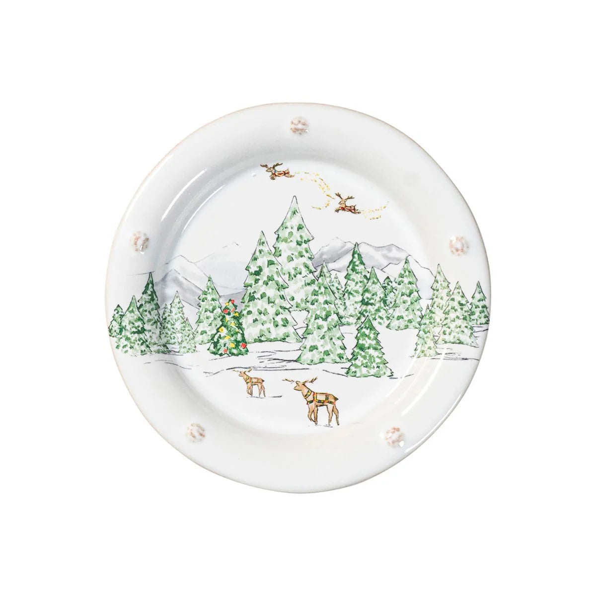 Berry & Thread North Pole Side/Cocktail Plate Set of 4