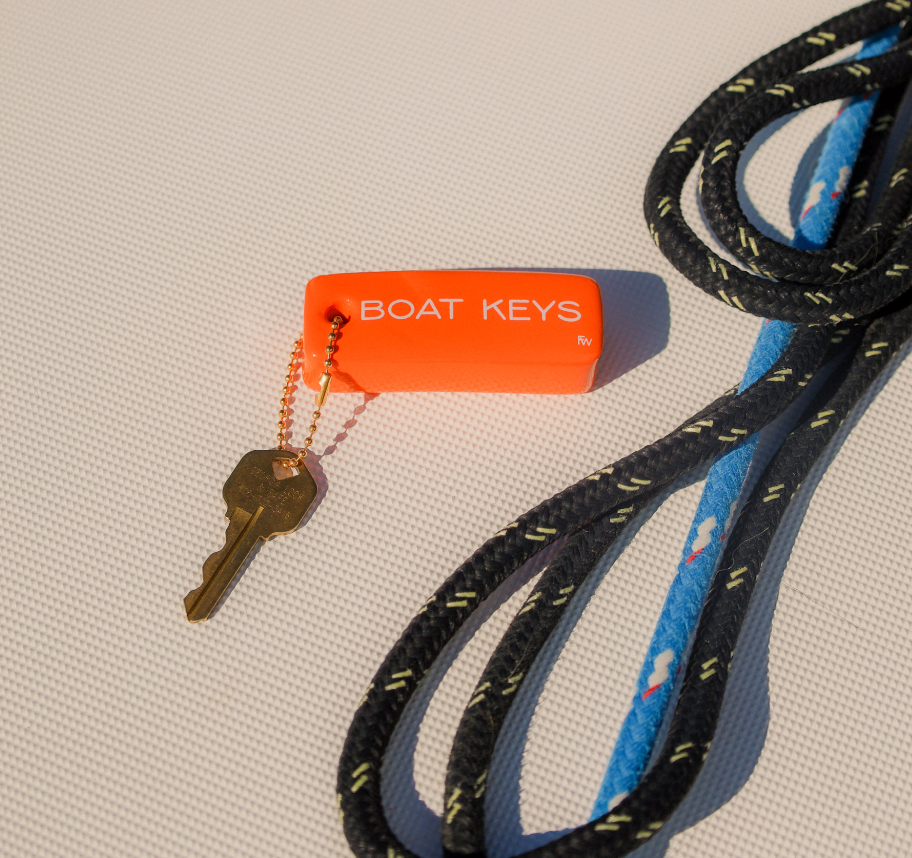 Freshwater Curated Goods™ - BOAT KEYS Floating Keychain