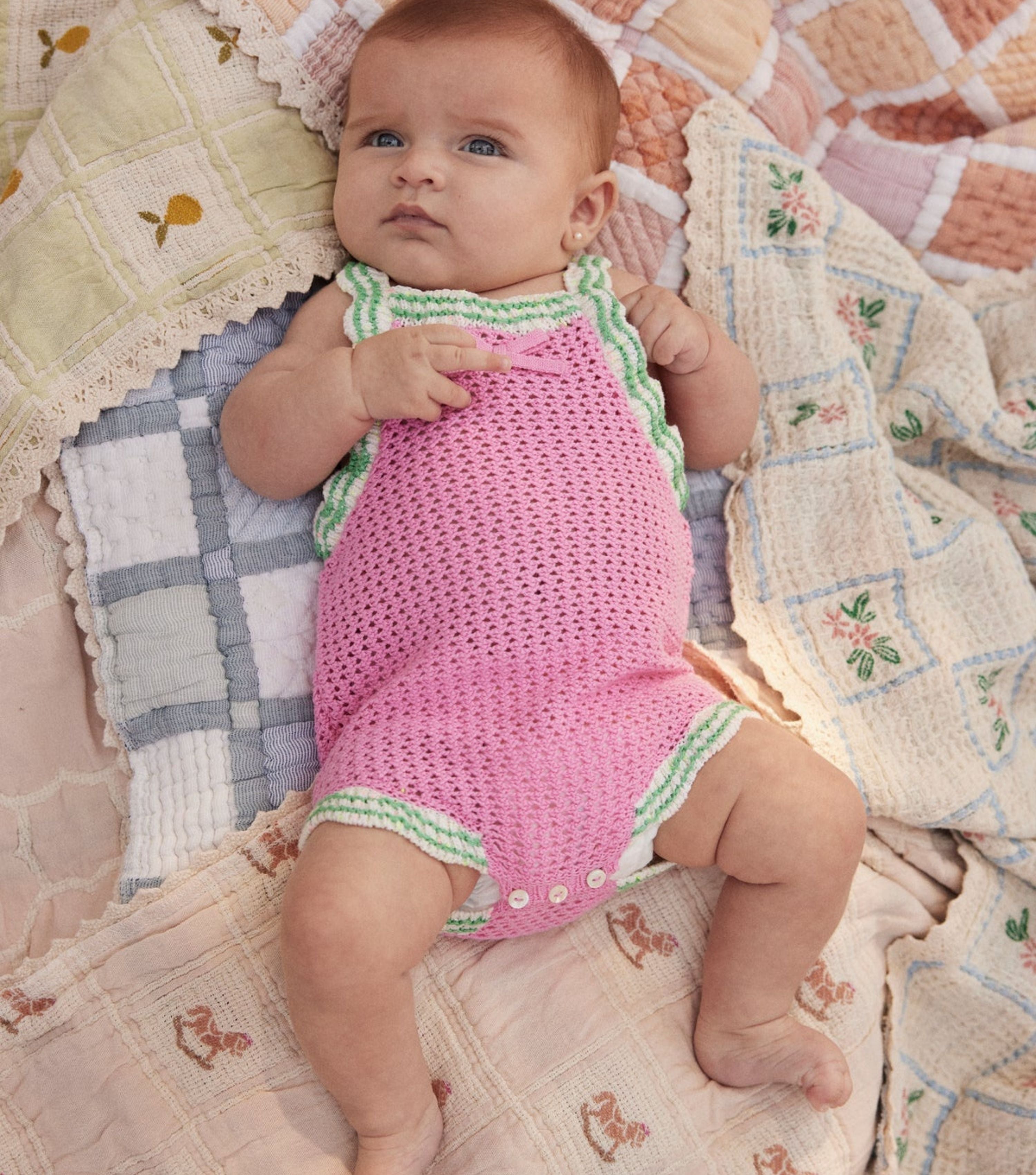 Marina Romper - Candy Floss