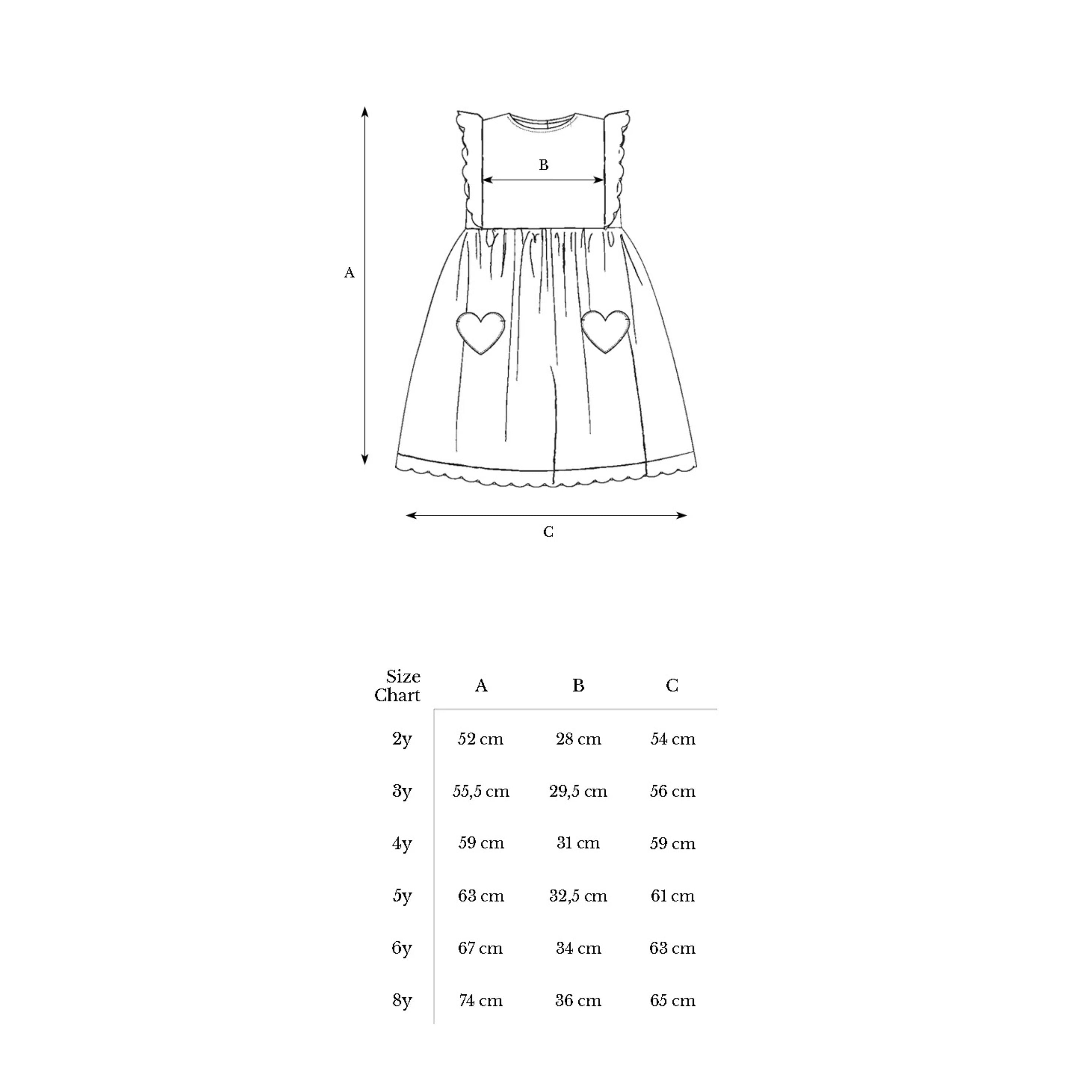Lana Apron Dress - Denim