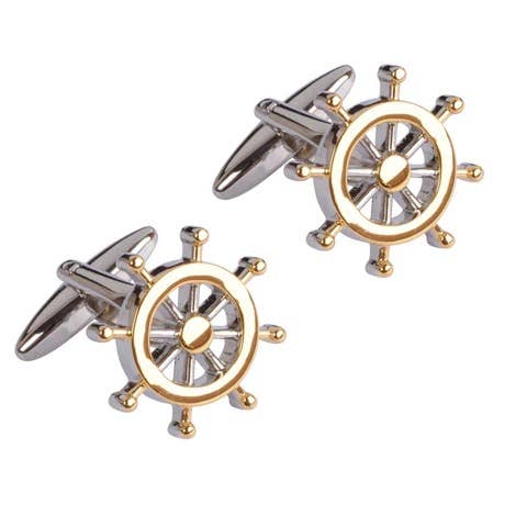 Golf Tee and Ball Cufflinks - Cigar Cufflinks