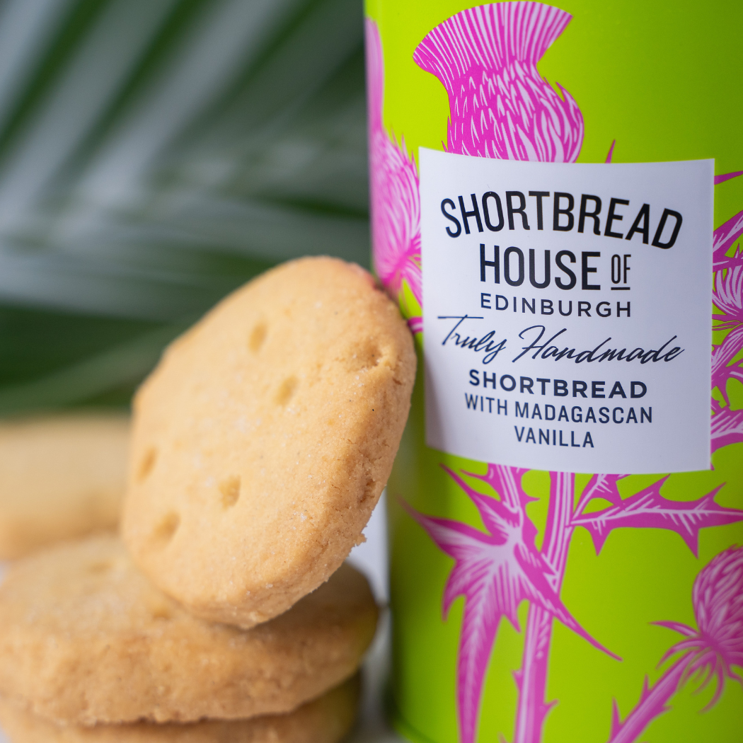 Shortbread House Biscuit  Tin - Madagascar Vanilla