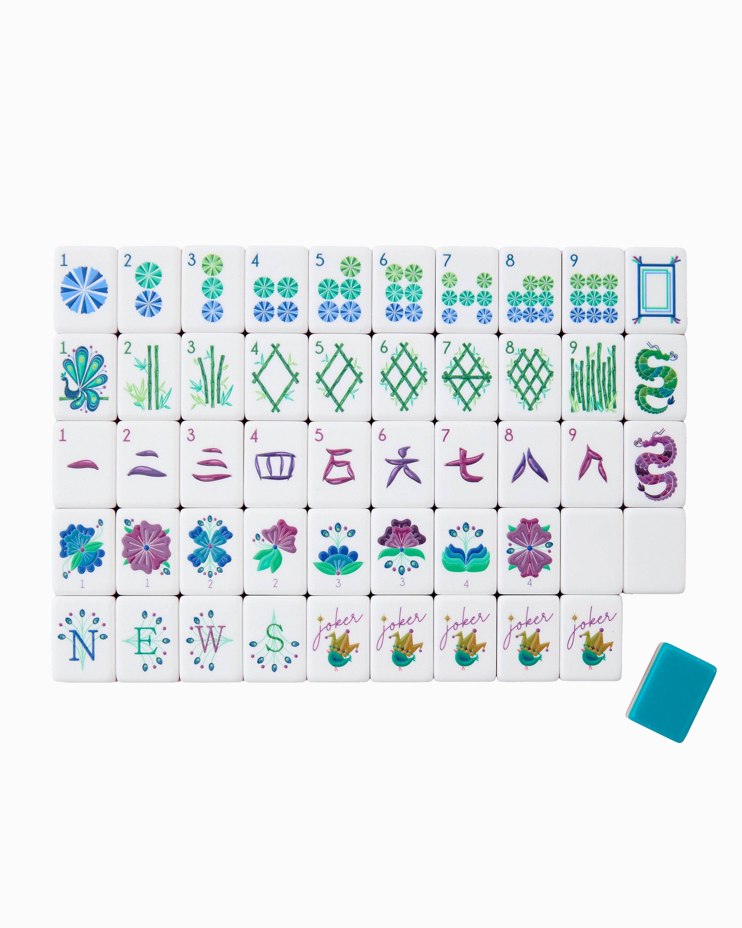 Oh My Mahjong - Lagoon Mahjong Tiles