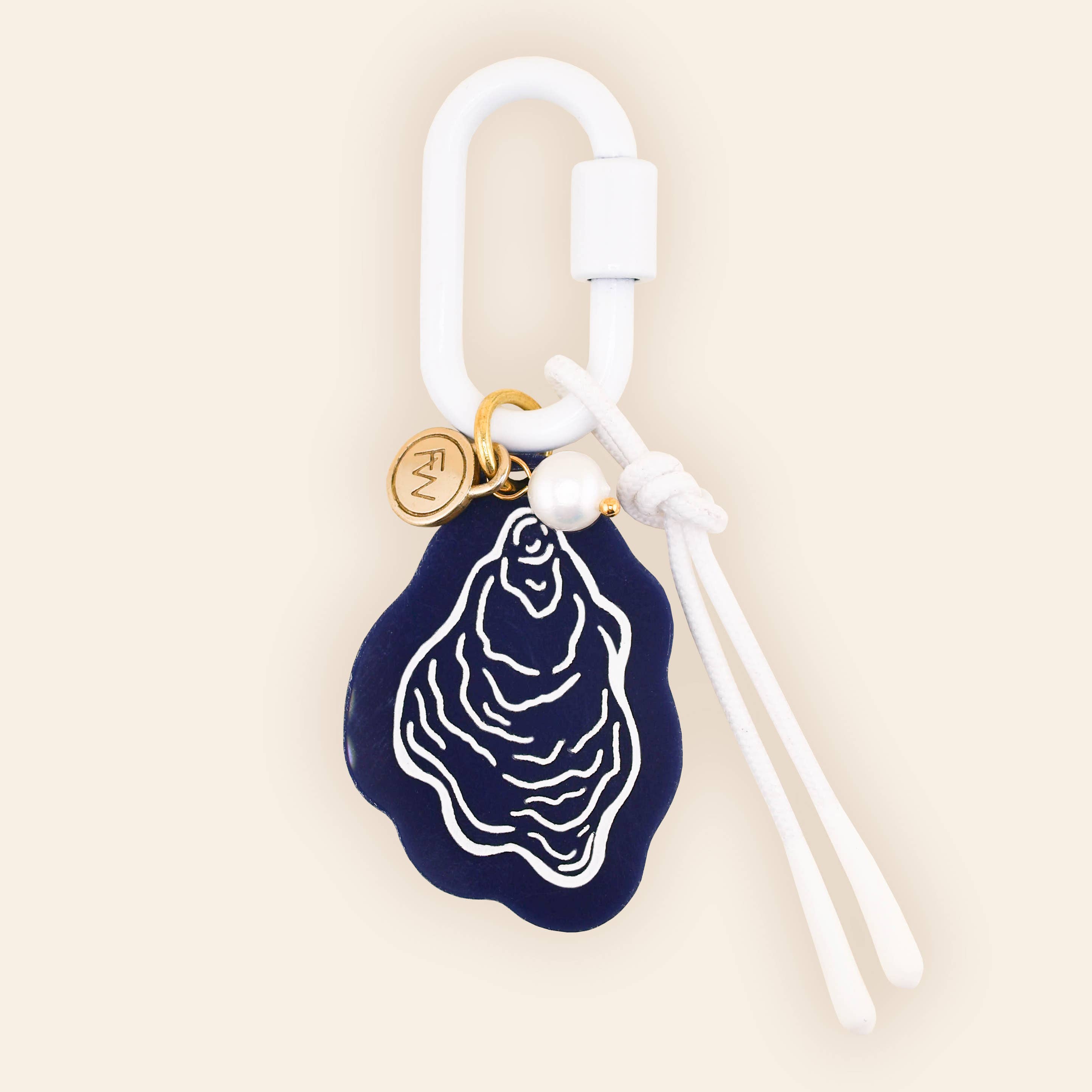 Freshwater Curated Goods™ - Oyster Pearl Bag Charm