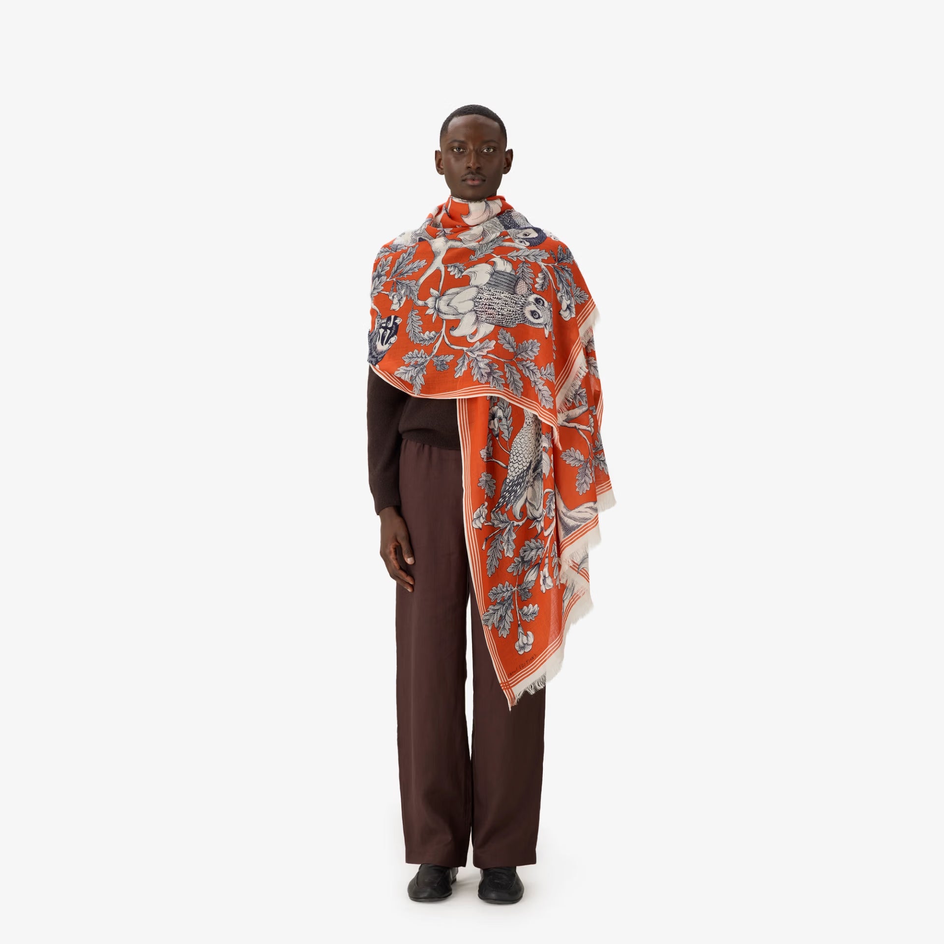 Scarf 100 - Archimede - Orange