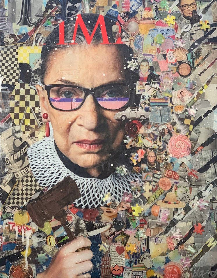 Puzzle & Glue Kit - RBG, Katy Hirschfeld