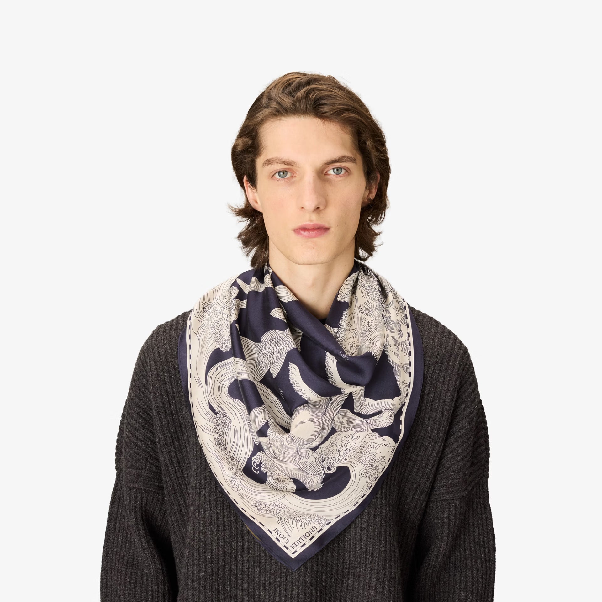 Square 100 - Astrologie - Navy / Khaki